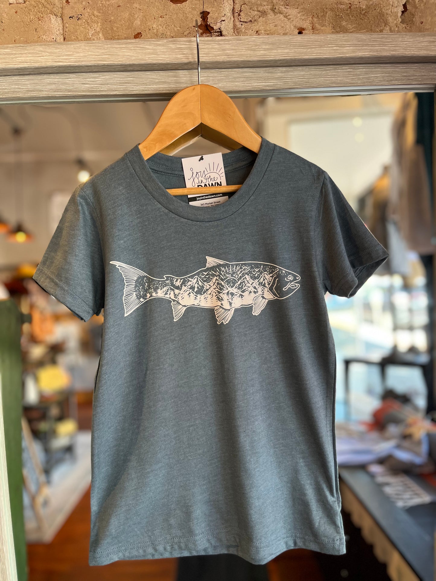 Sunrise Fish Youth Tee