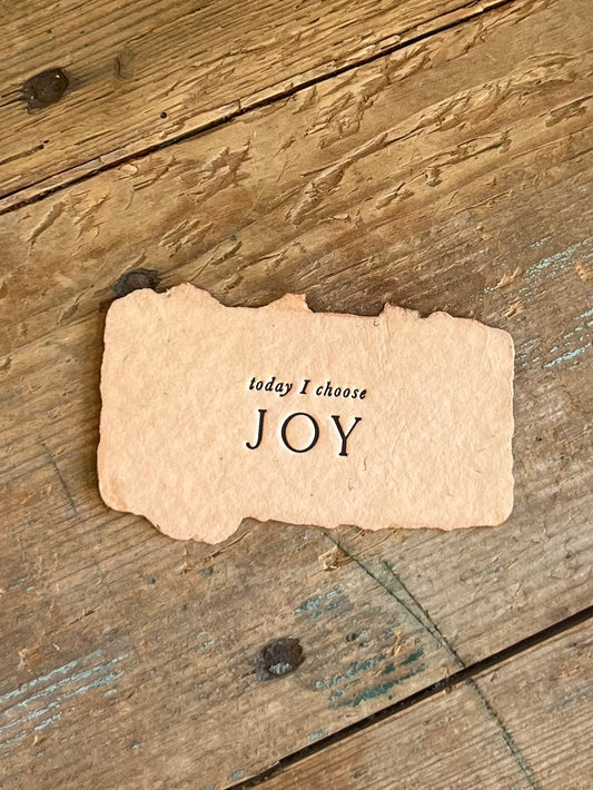 Today I Choose Joy