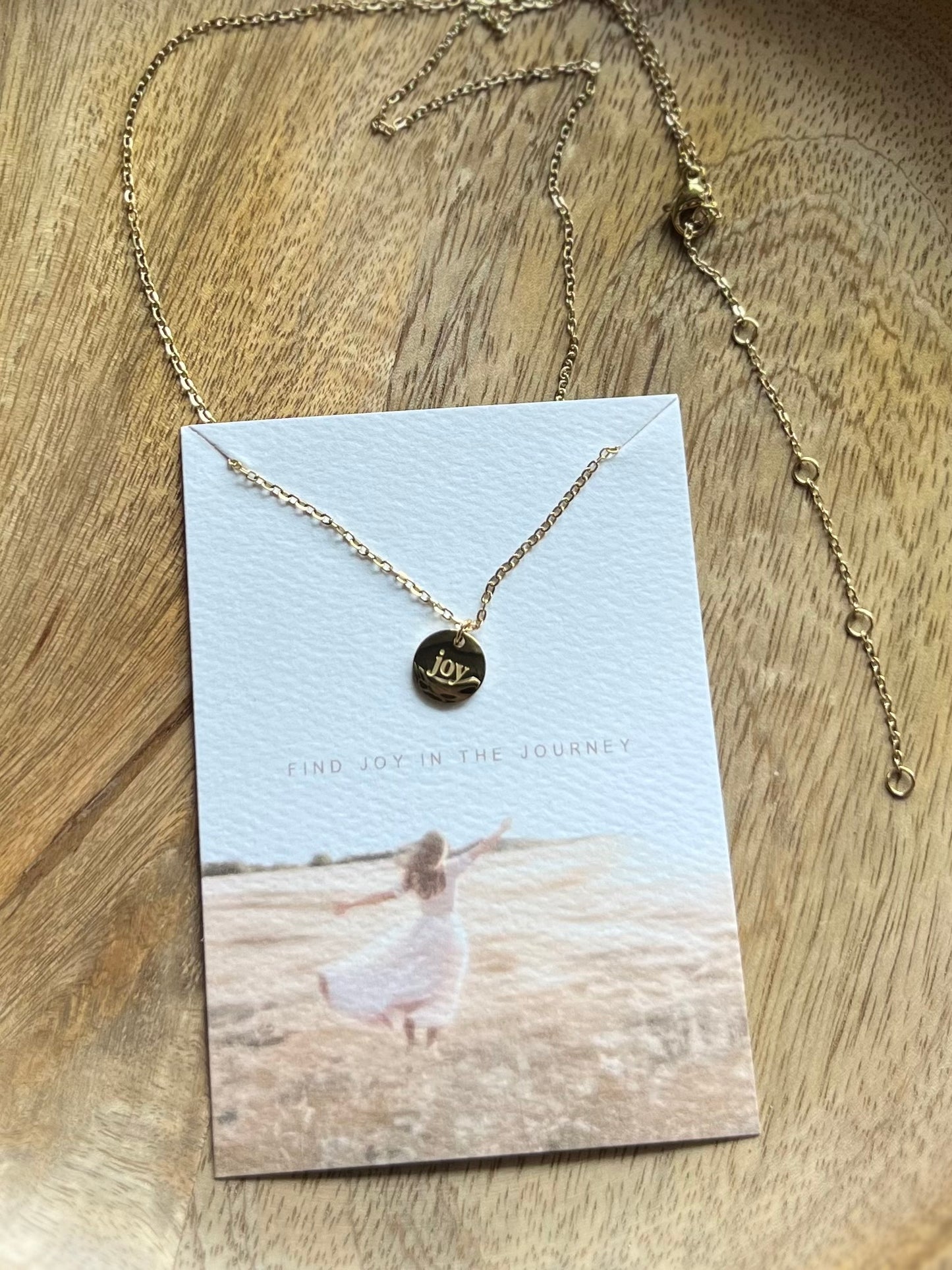 Joy Disc Necklace