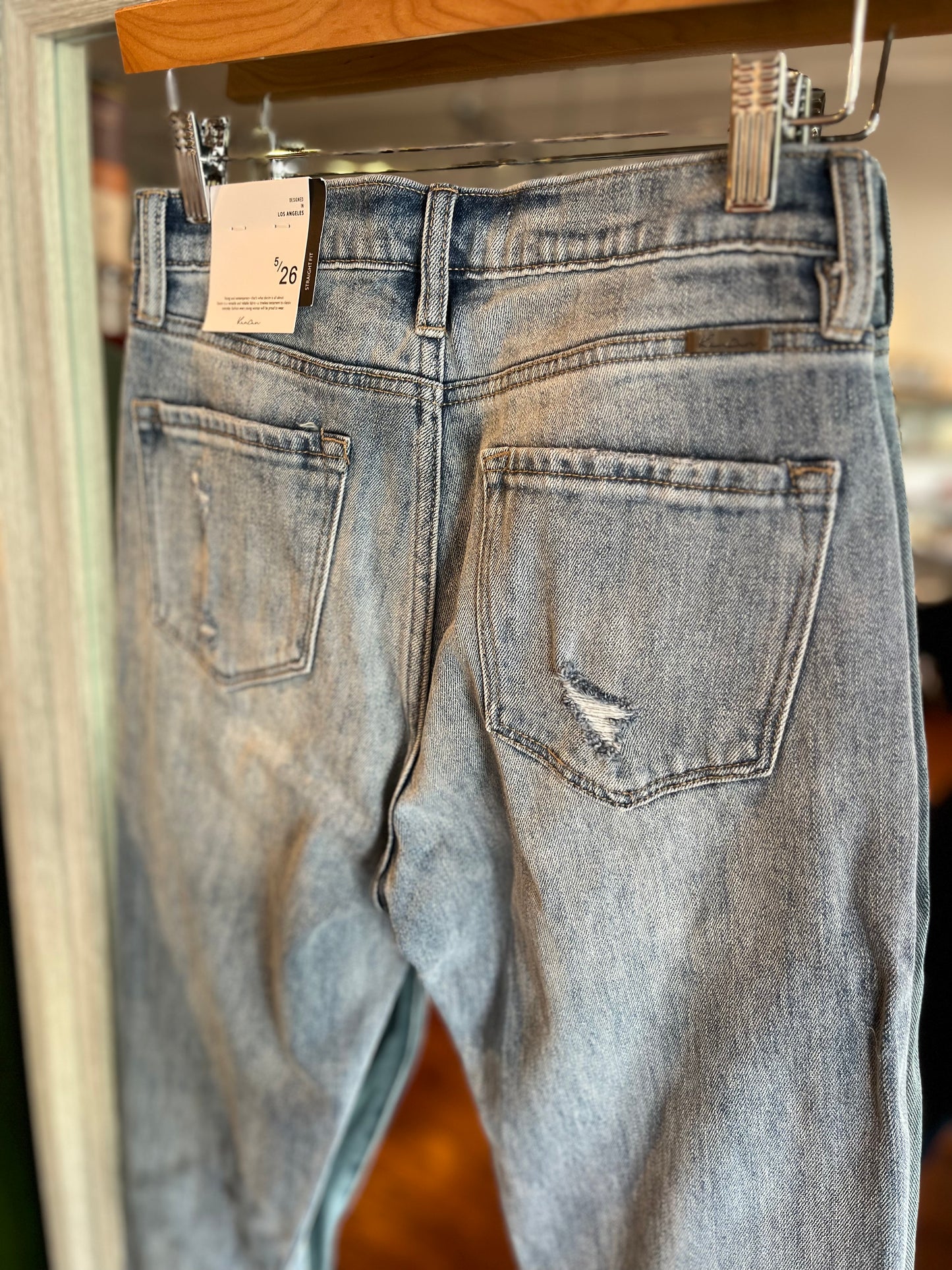 High Rise Mom Fit Denim