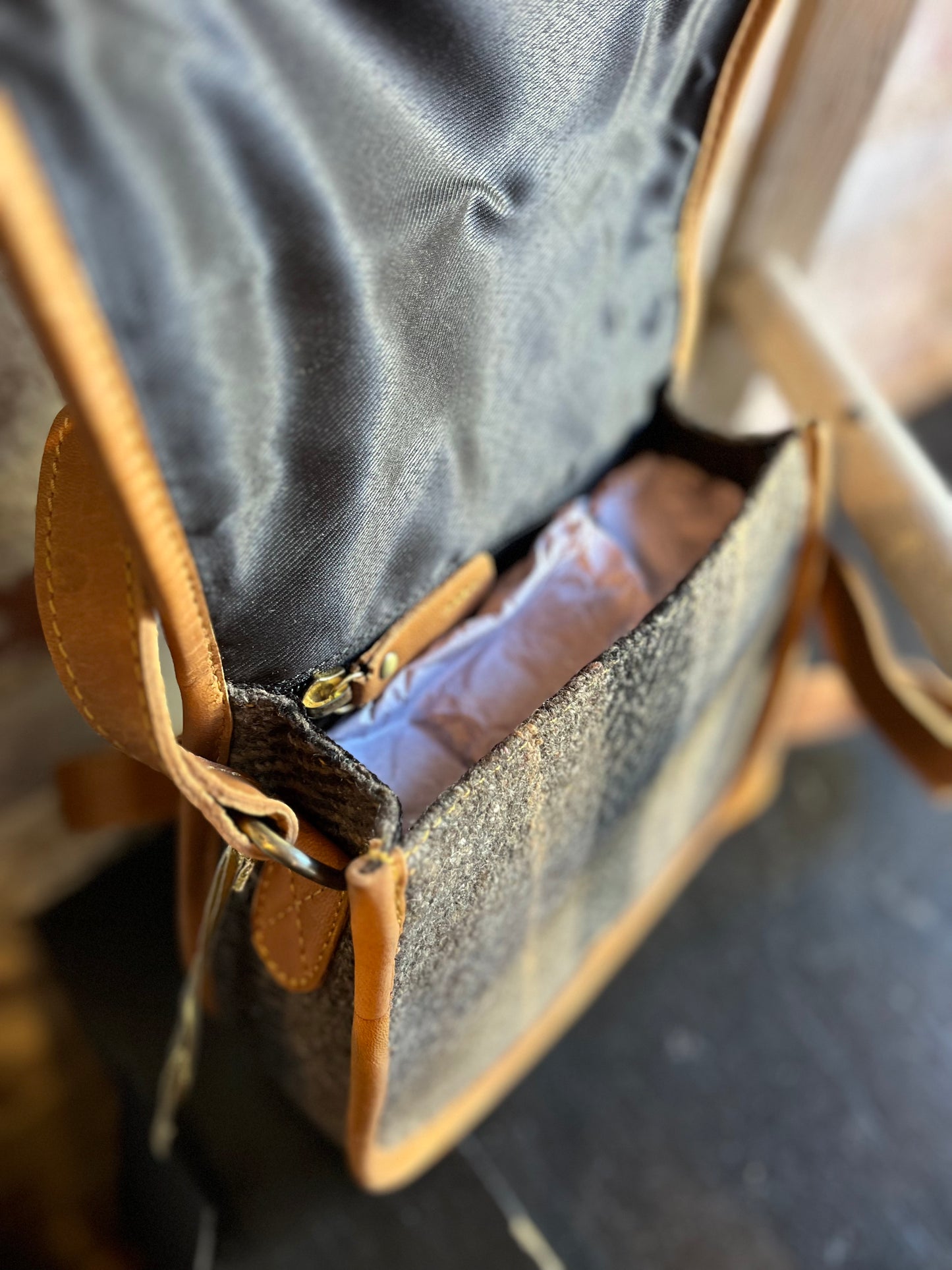 Highland Grey Satchel