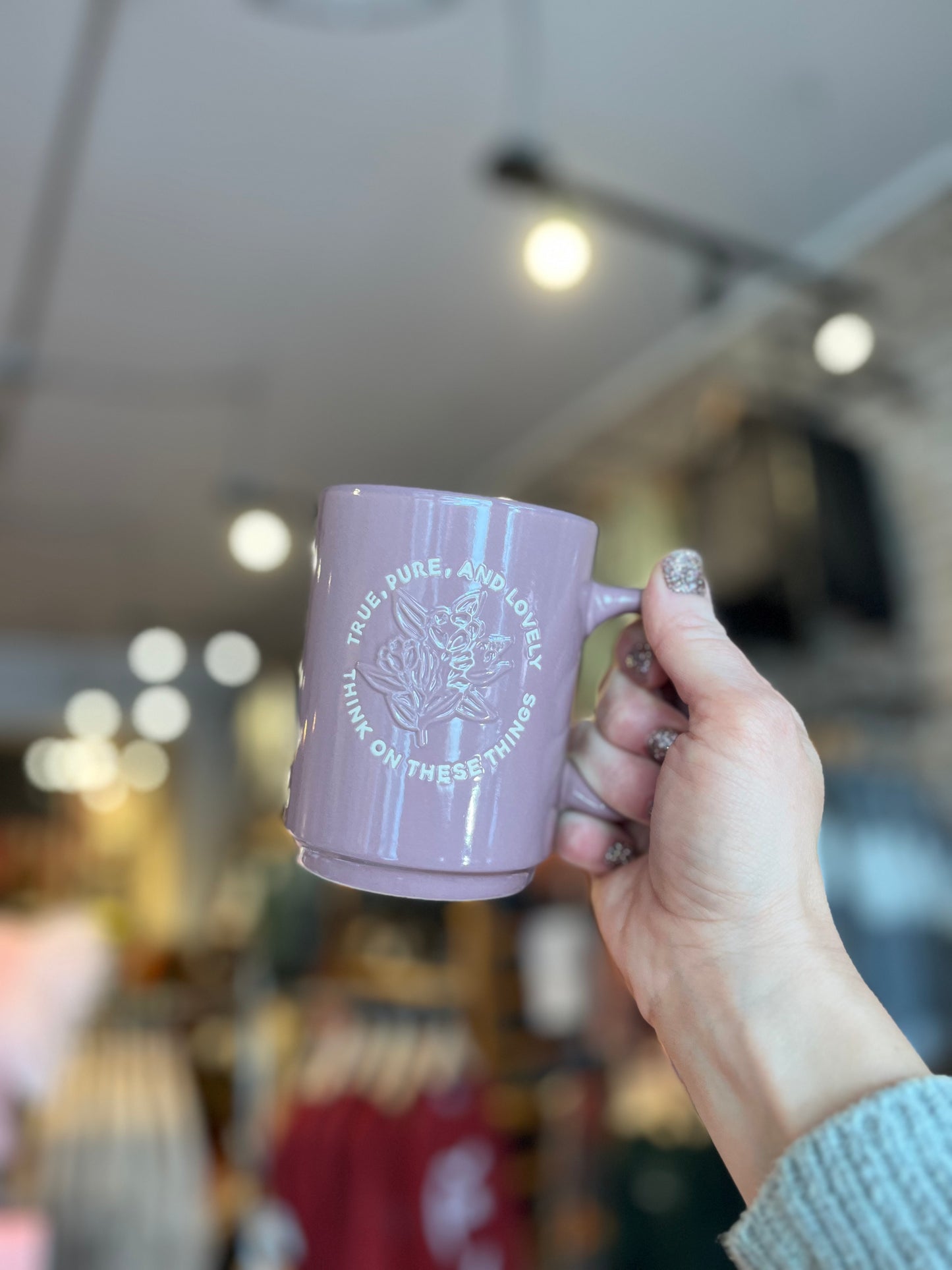 True, Pure, and Lovely Mug