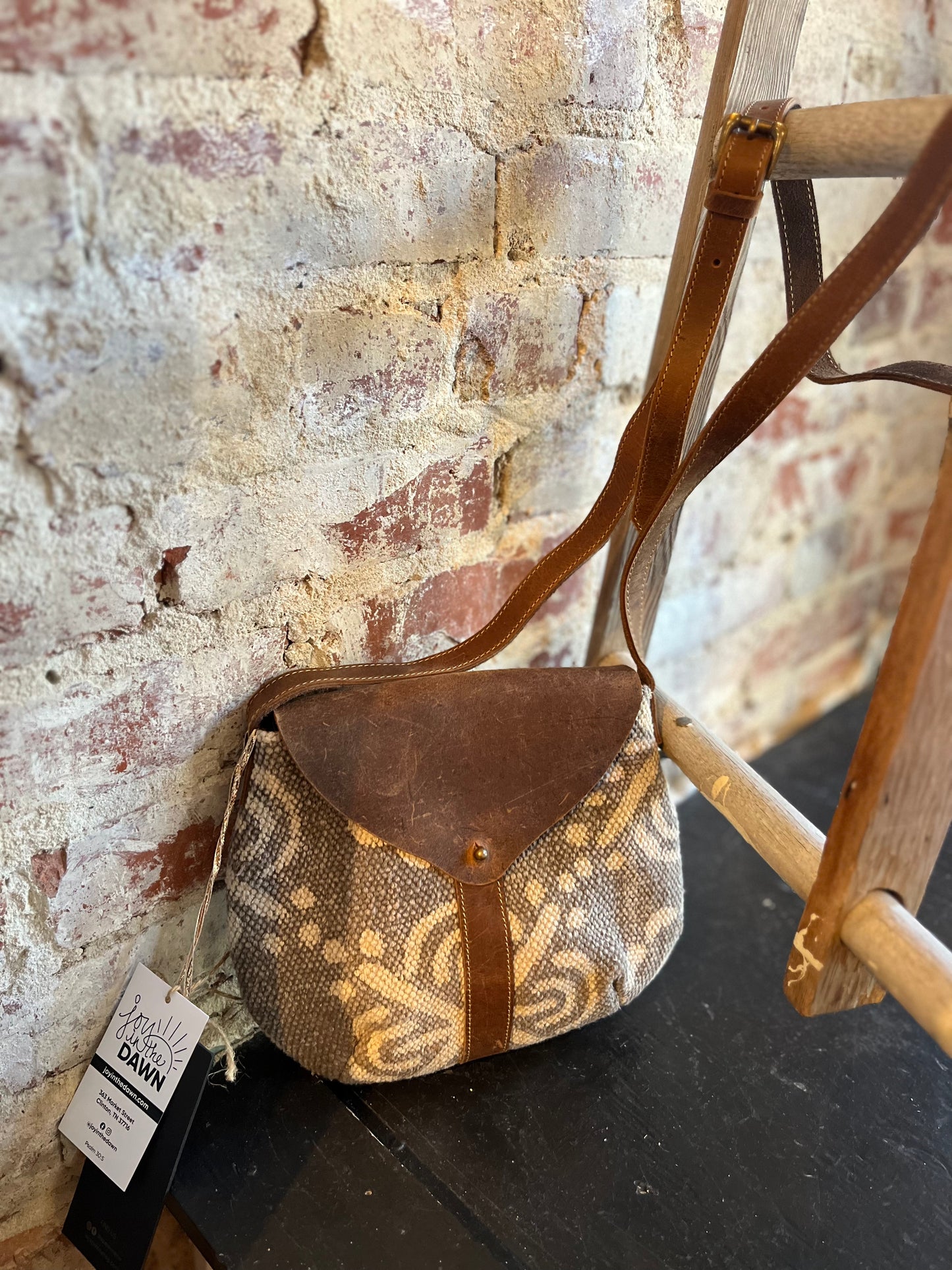 Moroccan Carpet Motif Satchel