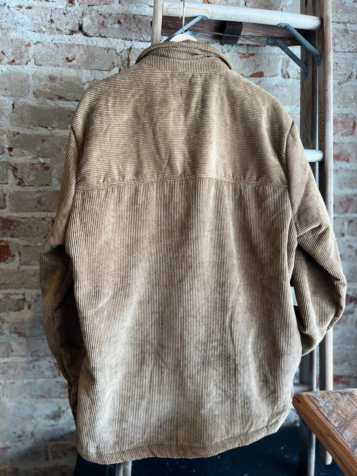 Remy Sherpa Corduroy Shacket- Men