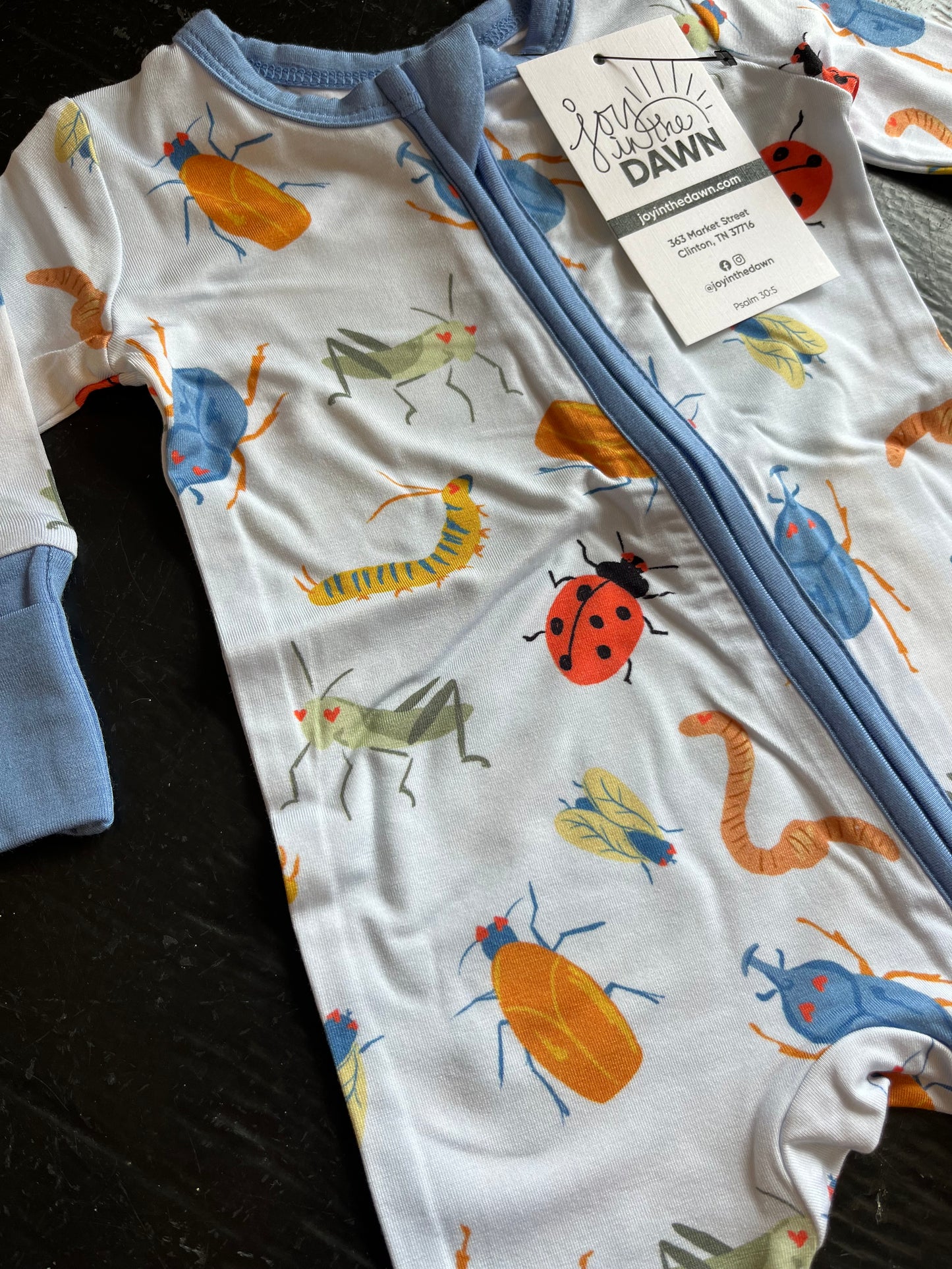 Love Bug Bamboo Onesie