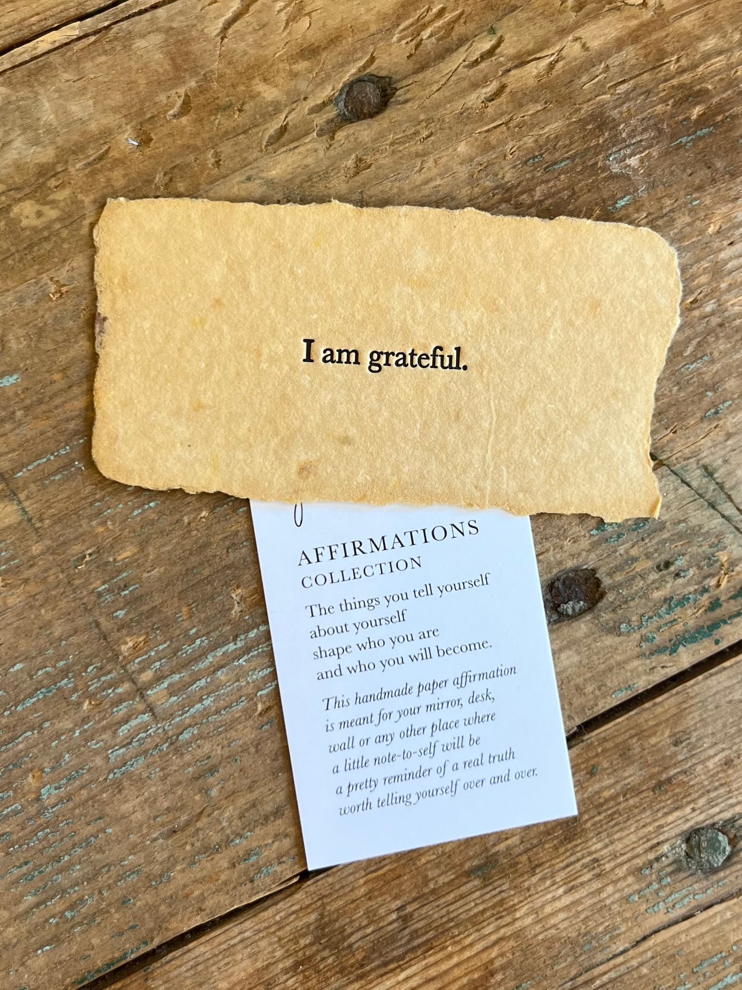 I Am Grateful Card