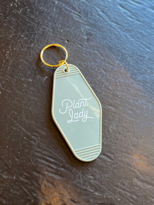 Plant Lady Keychain