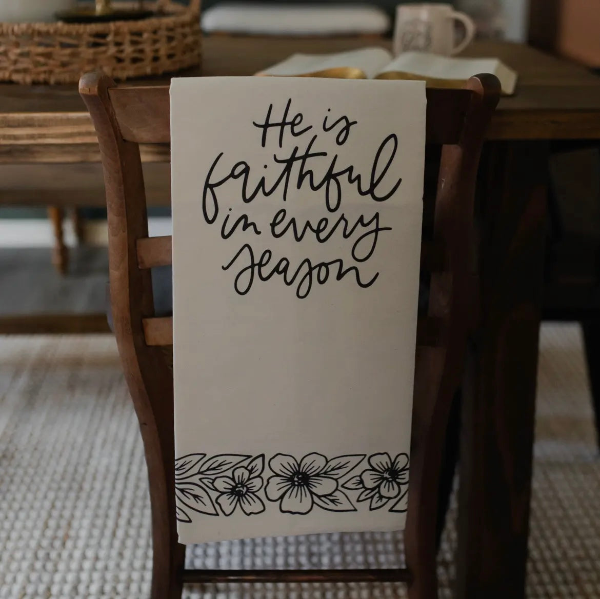 Faithful in Every Season Towel