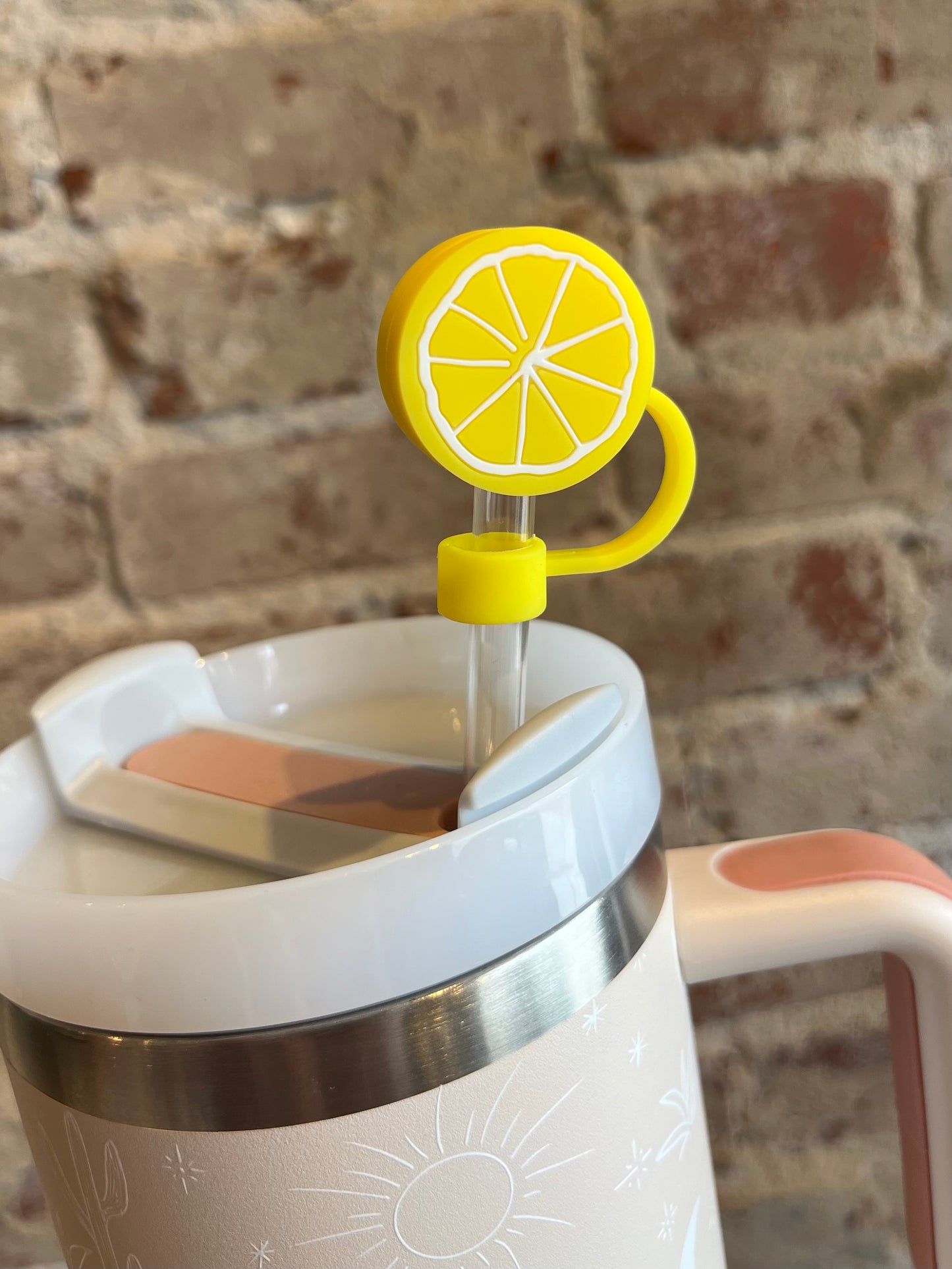 Lemon Straw Cover