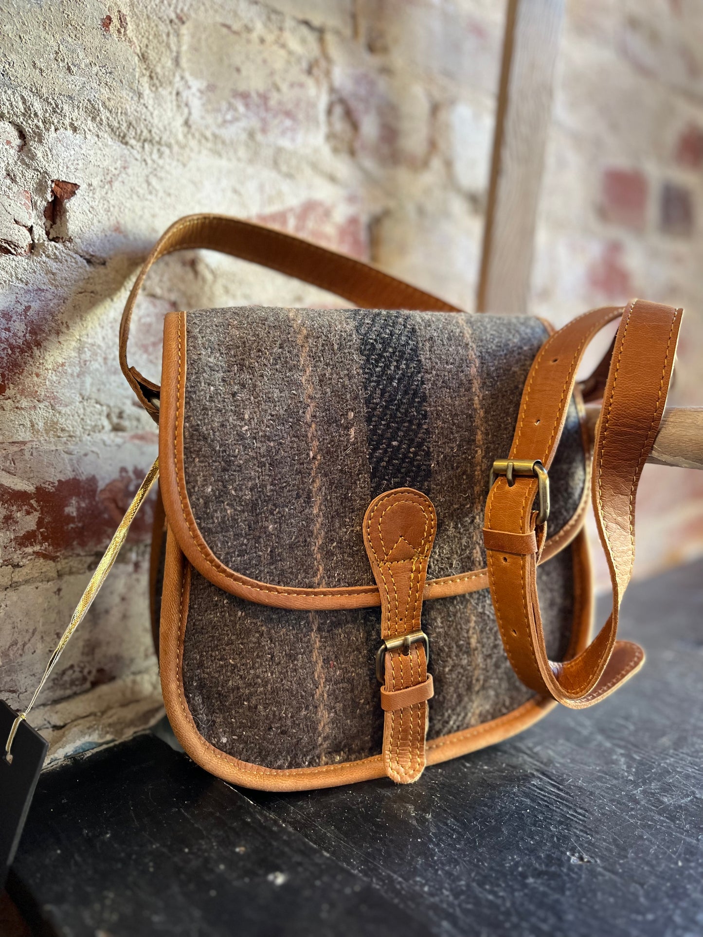 Highland Grey Satchel