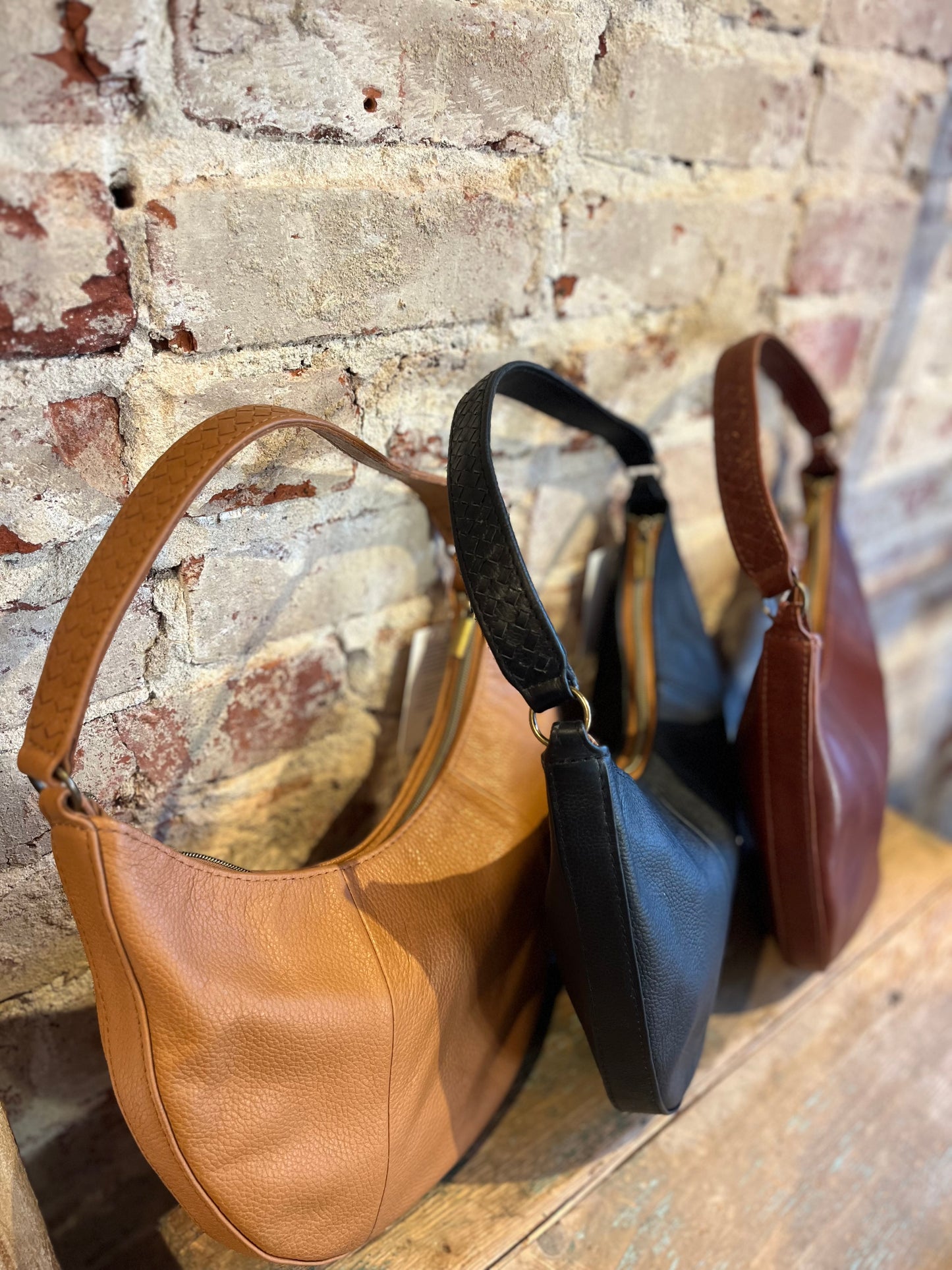 Saddle Shoulder Bag- Honey