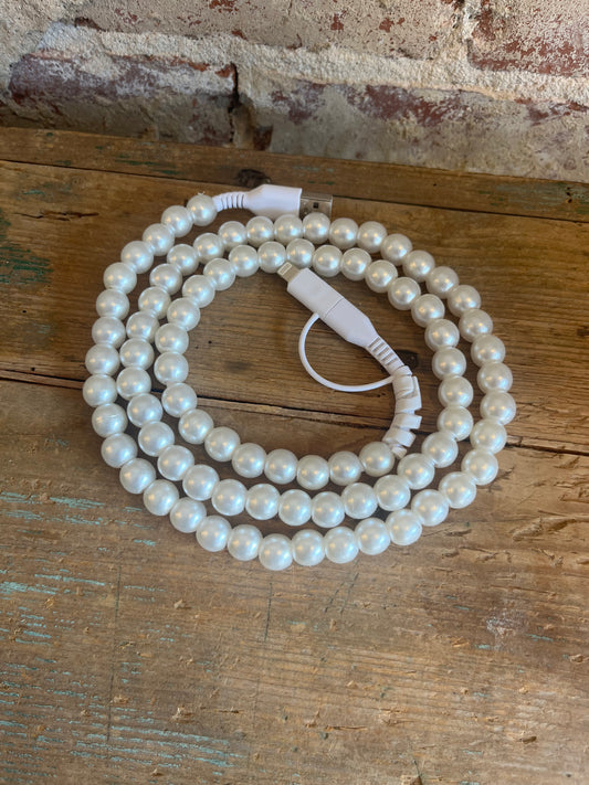 Pearl Bead Phone Charger