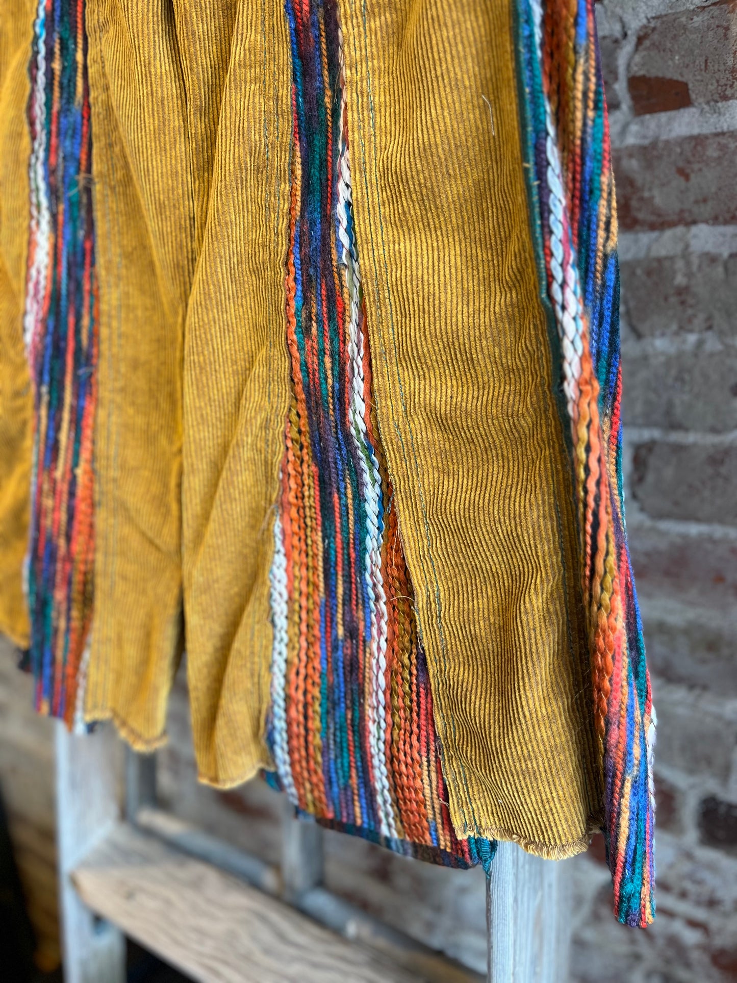 Camel Corduroy Statement Pants