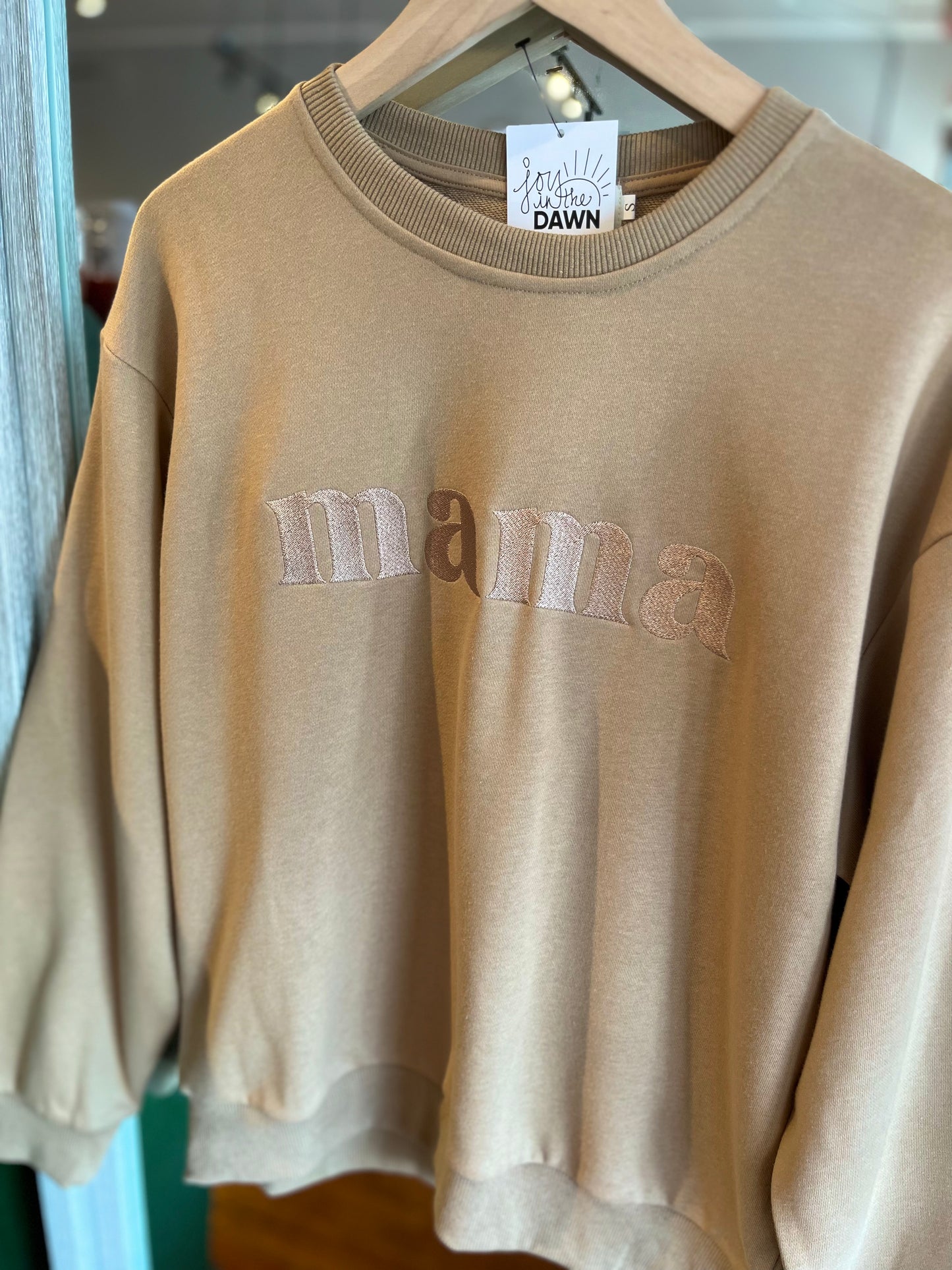 MAMA Embroidered Sweatshirt