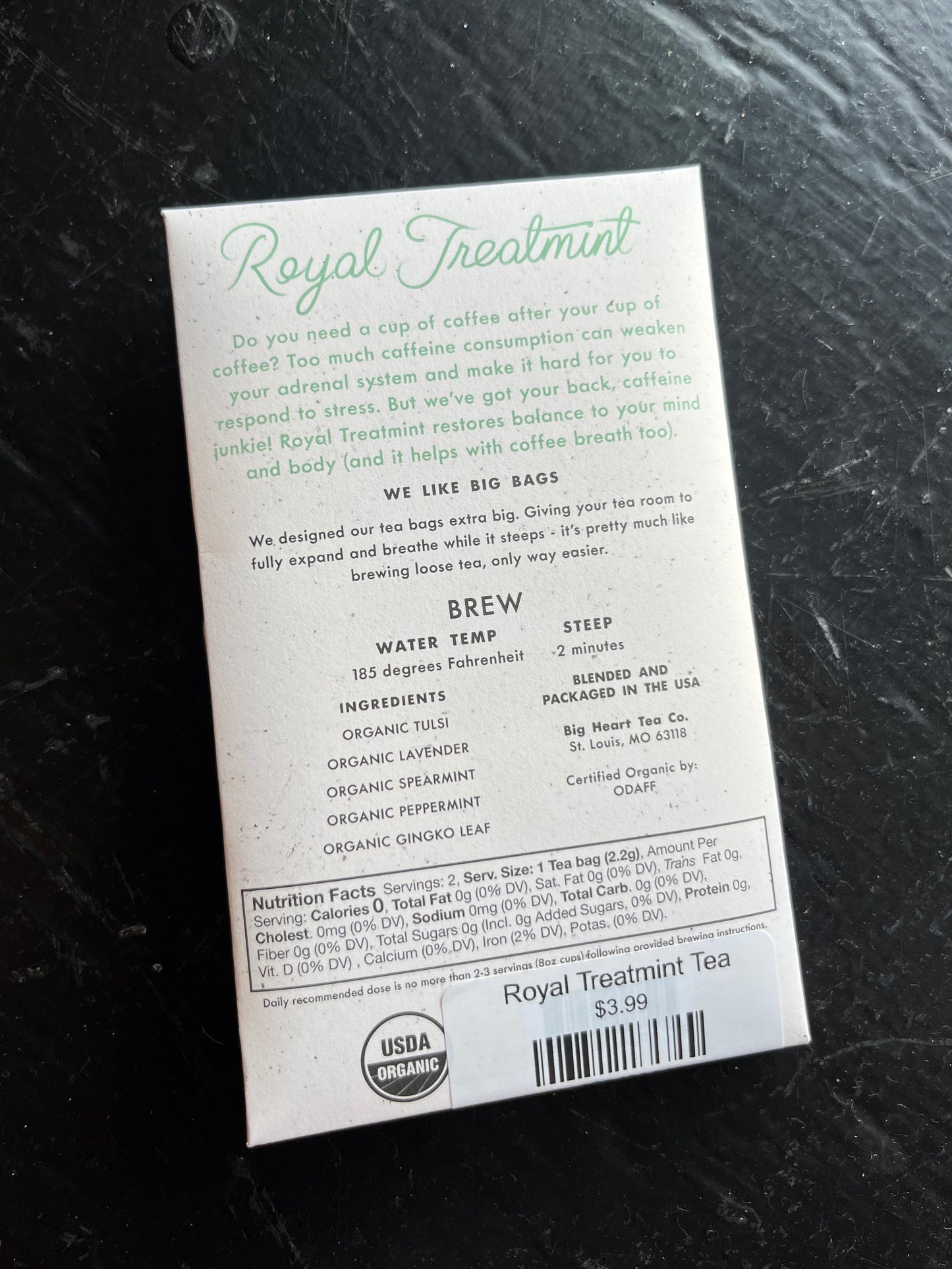Royal Treatmint Tea