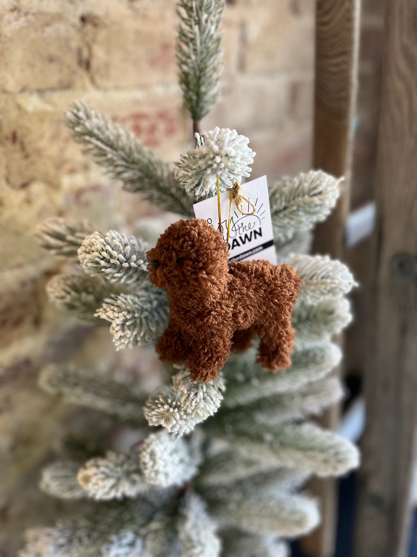Doodle Ornament- Chocolate
