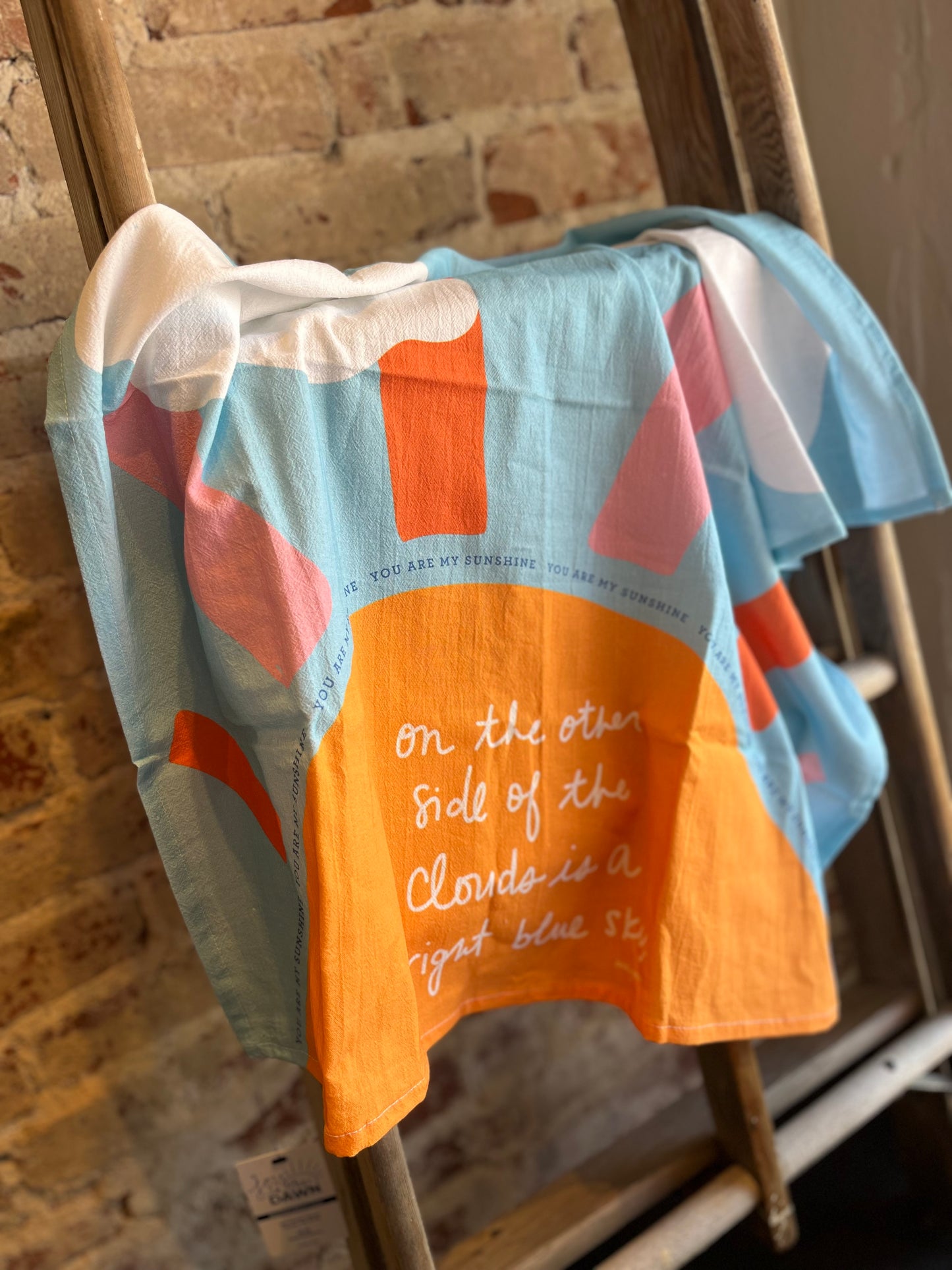 Bright Blue Skies Towel