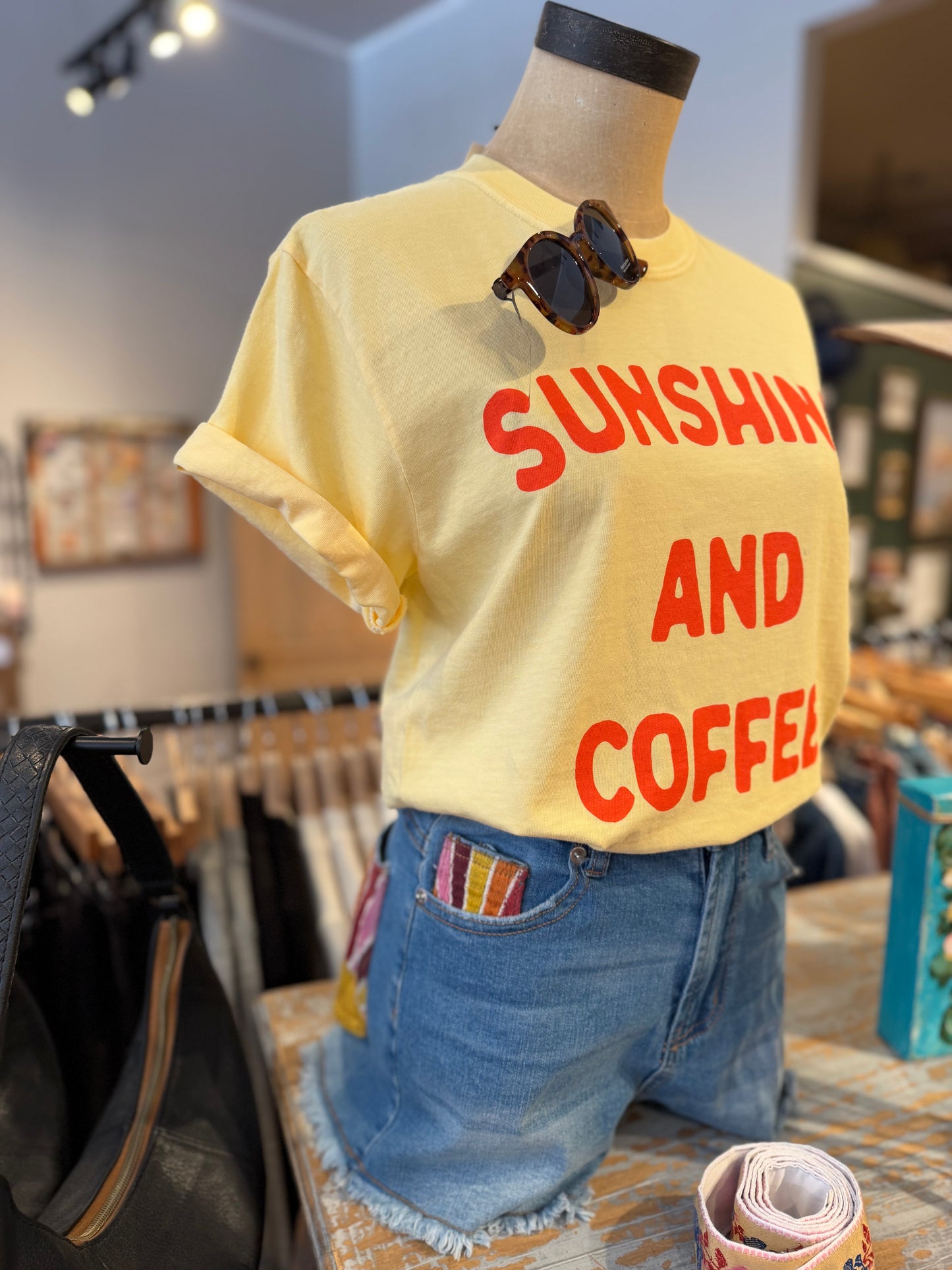 Sunshine + Coffee Tee