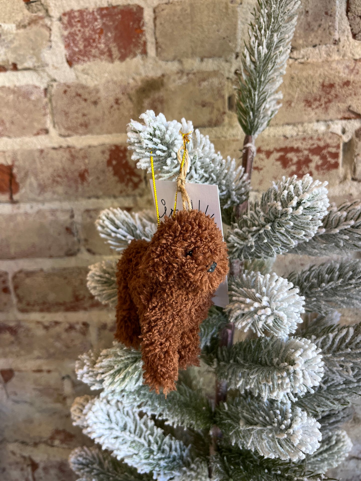 Doodle Ornament- Chocolate