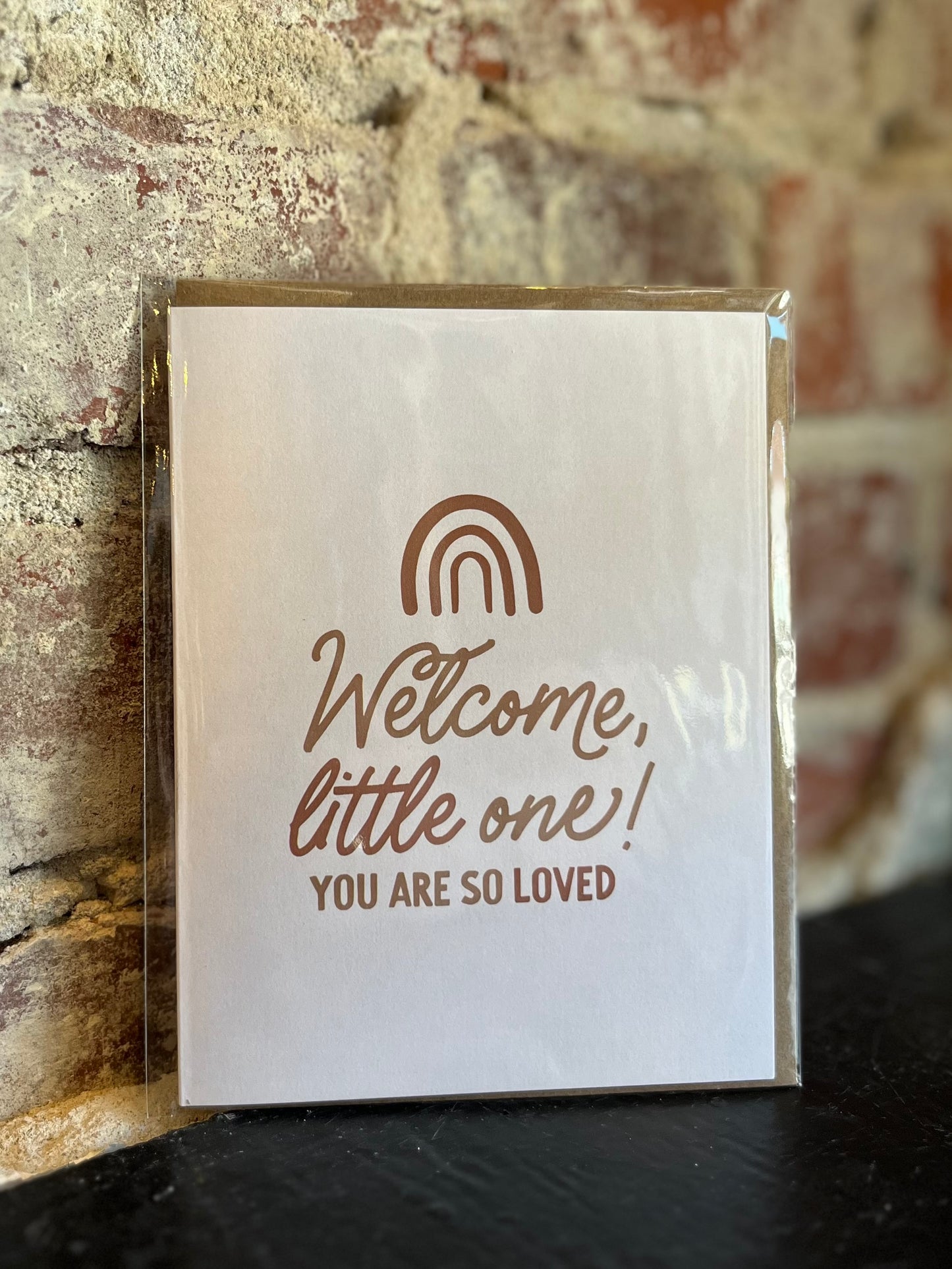 Welcome Little One Greeting Card