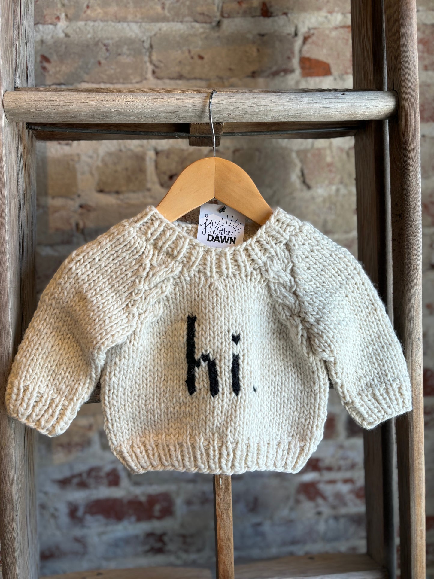 Hi Sweater- Cream