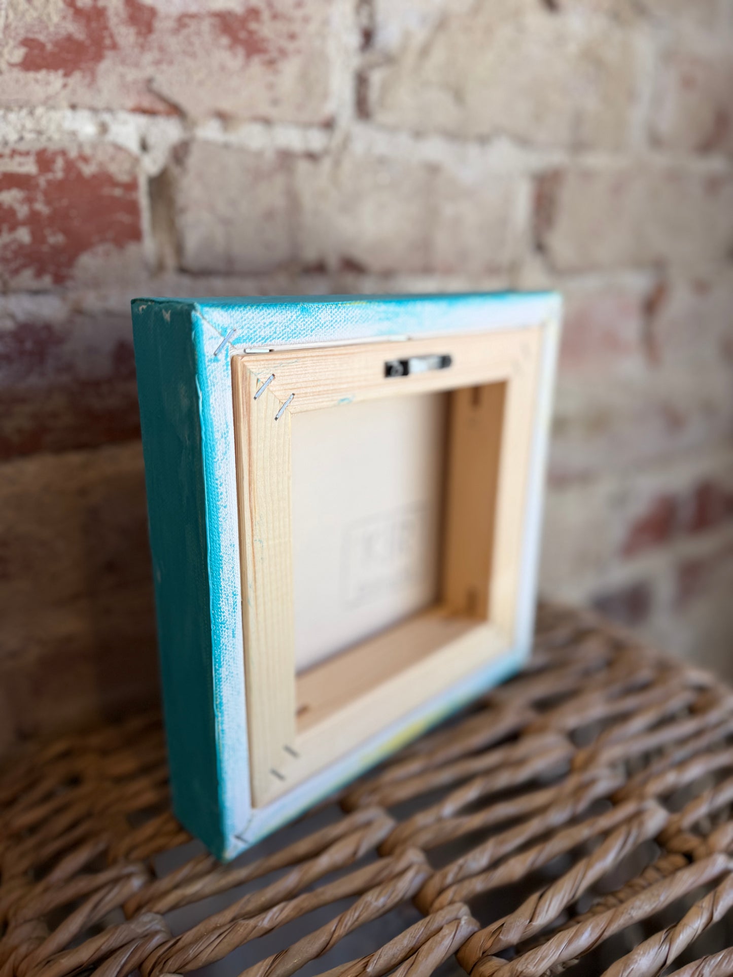 Tropical Lush Canvas - 8x8" Hand Painted