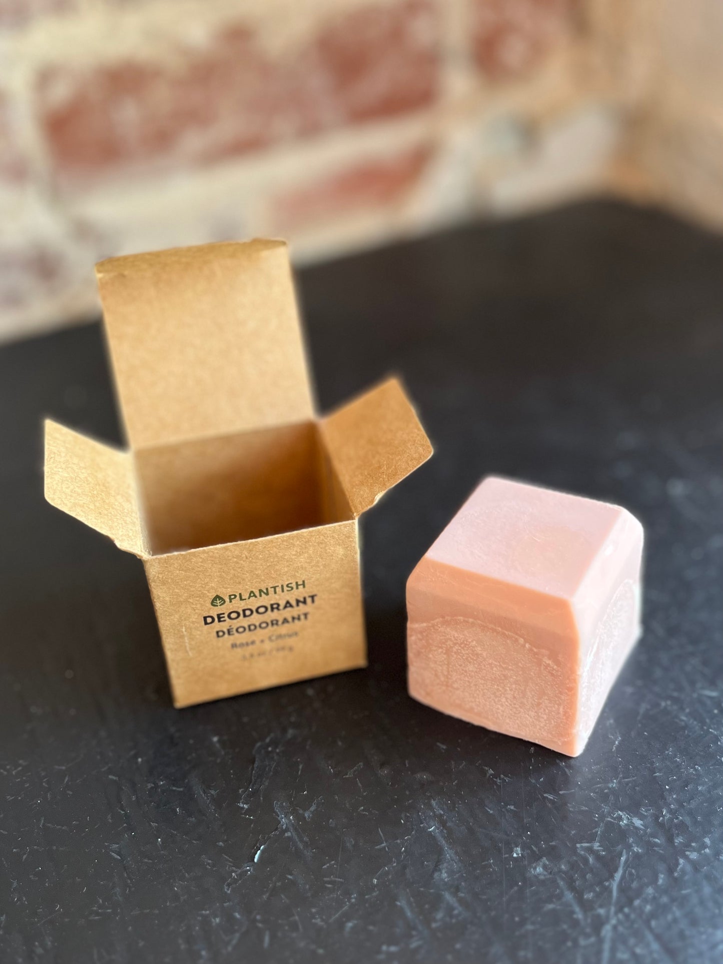 Zero Waste Deodorant Bar- Rose + Citrus