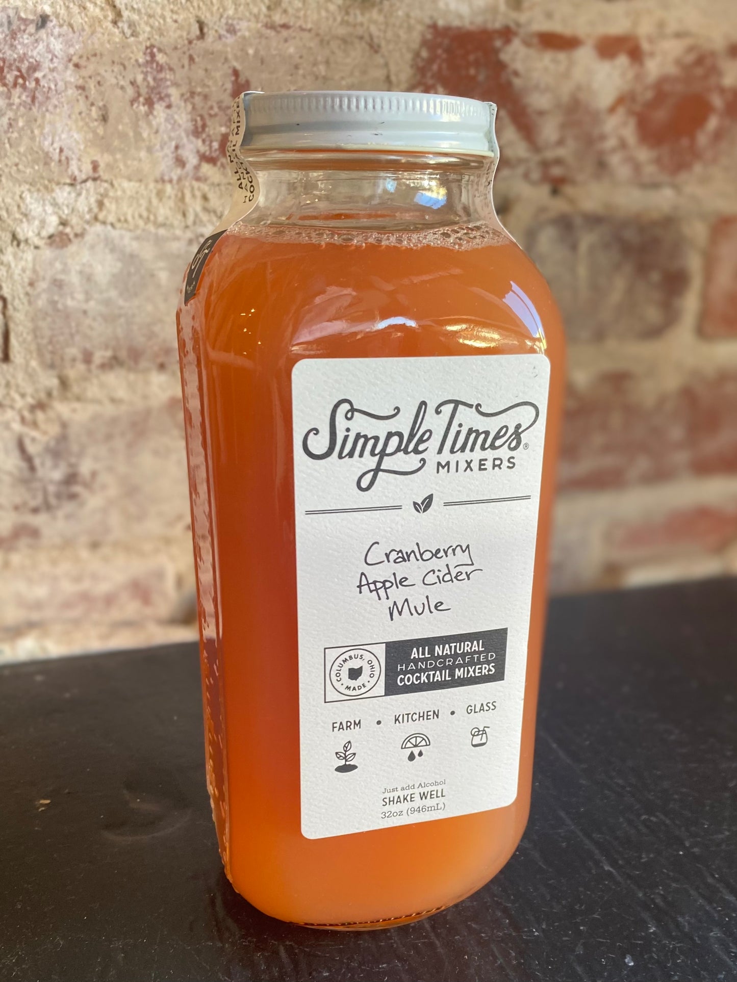 Cranberry Apple Cide Mule Mixer
