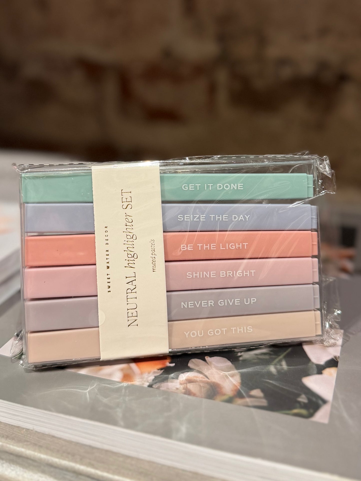 You Got This Neutral Highlighters- Set of 6