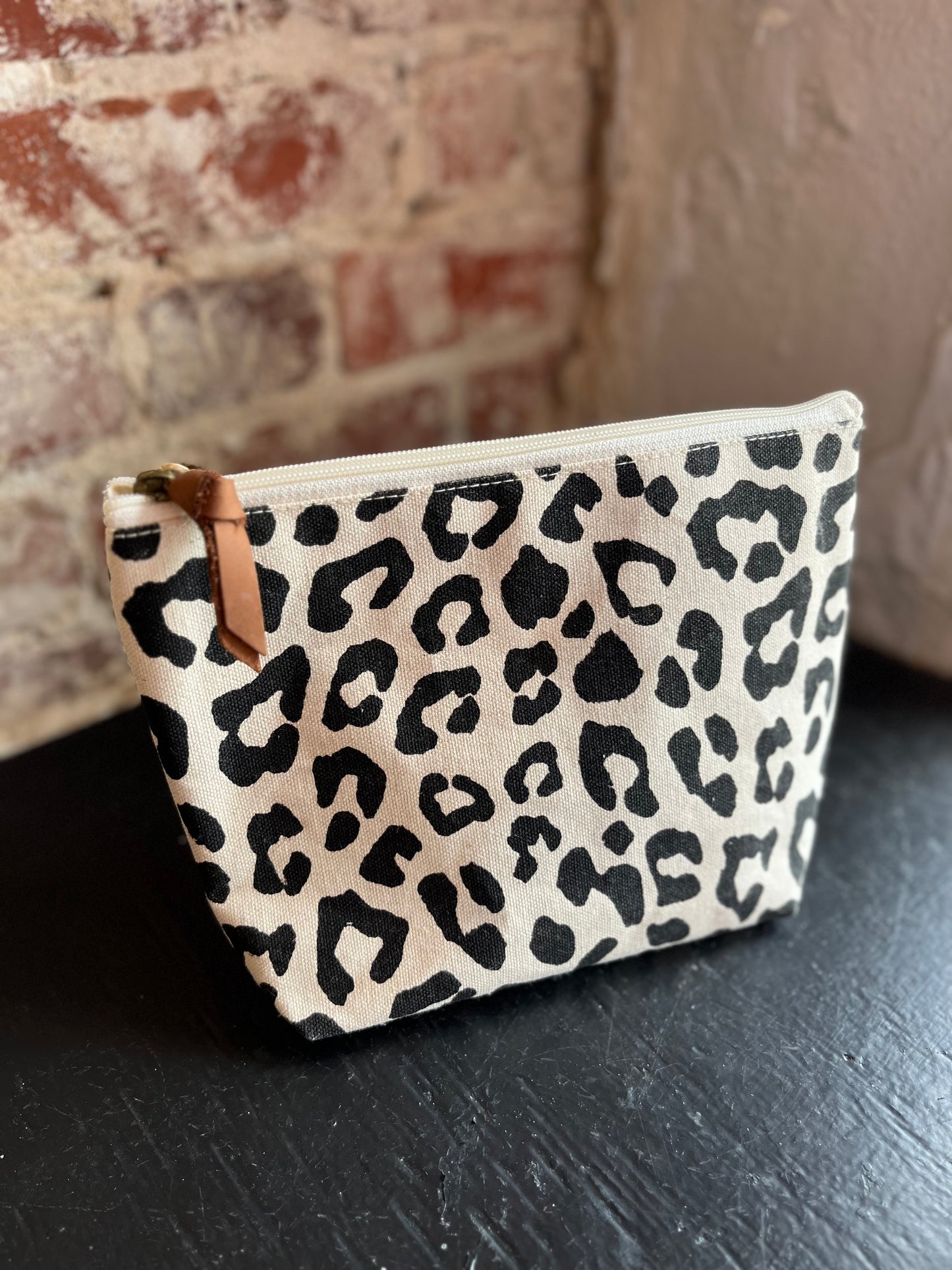 Leopard Cosmetic Bag