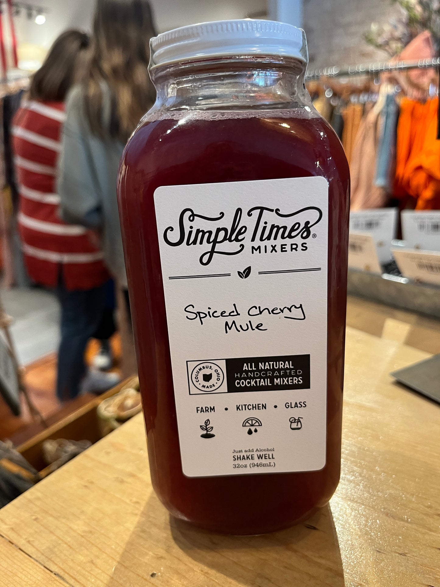 Spiced Cherry Mule Mixer