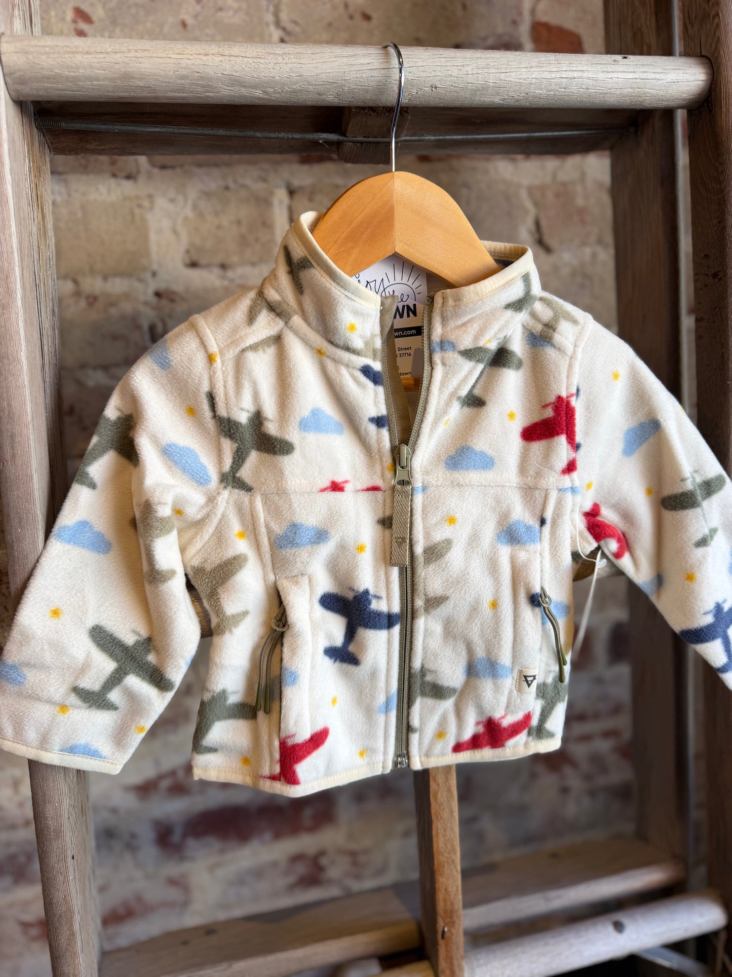 Airplane Microfleece Jacket - Baby/Toddler
