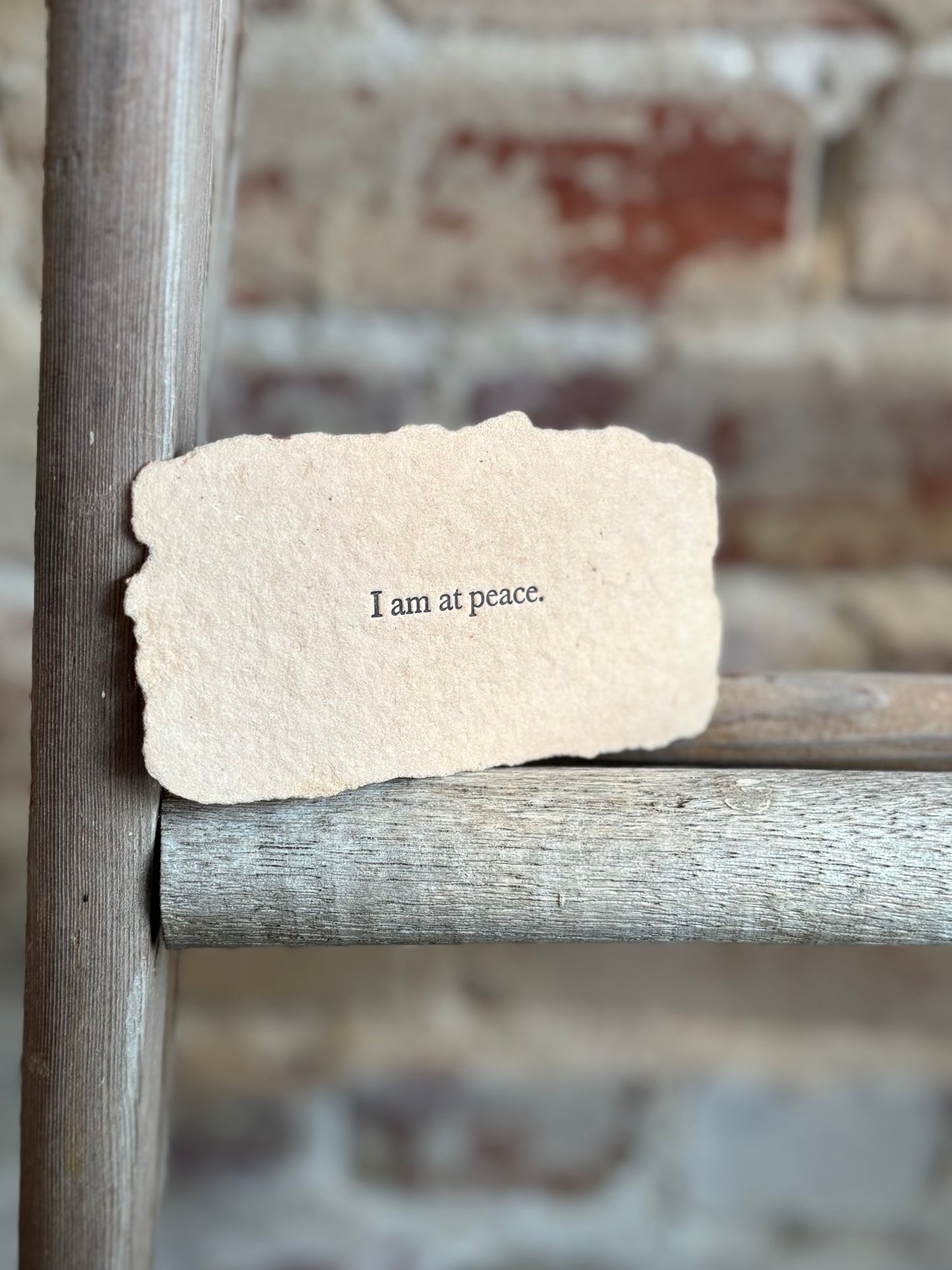 I Am At Peace Affirmation
