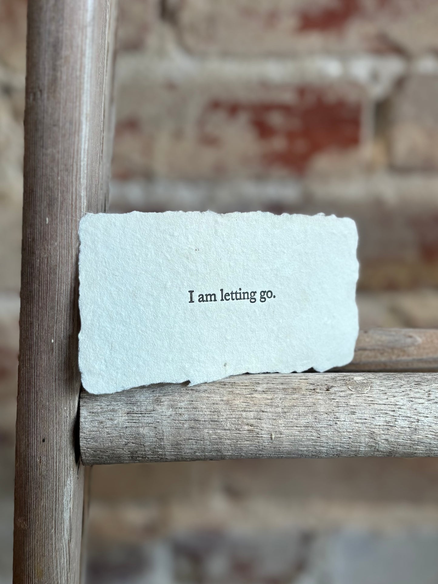 I Am Letting Go Affirmation