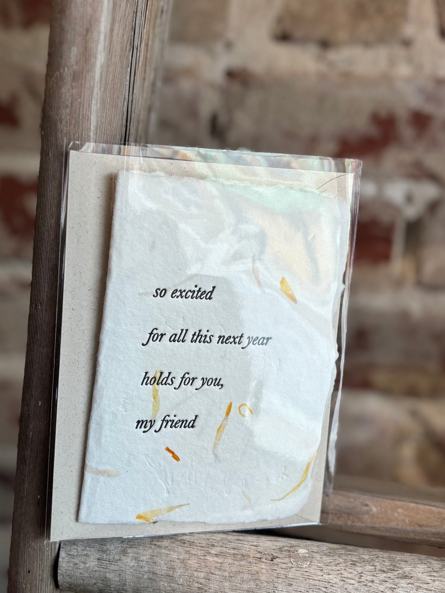 So Excited For This Next Year Friend Birthday Card