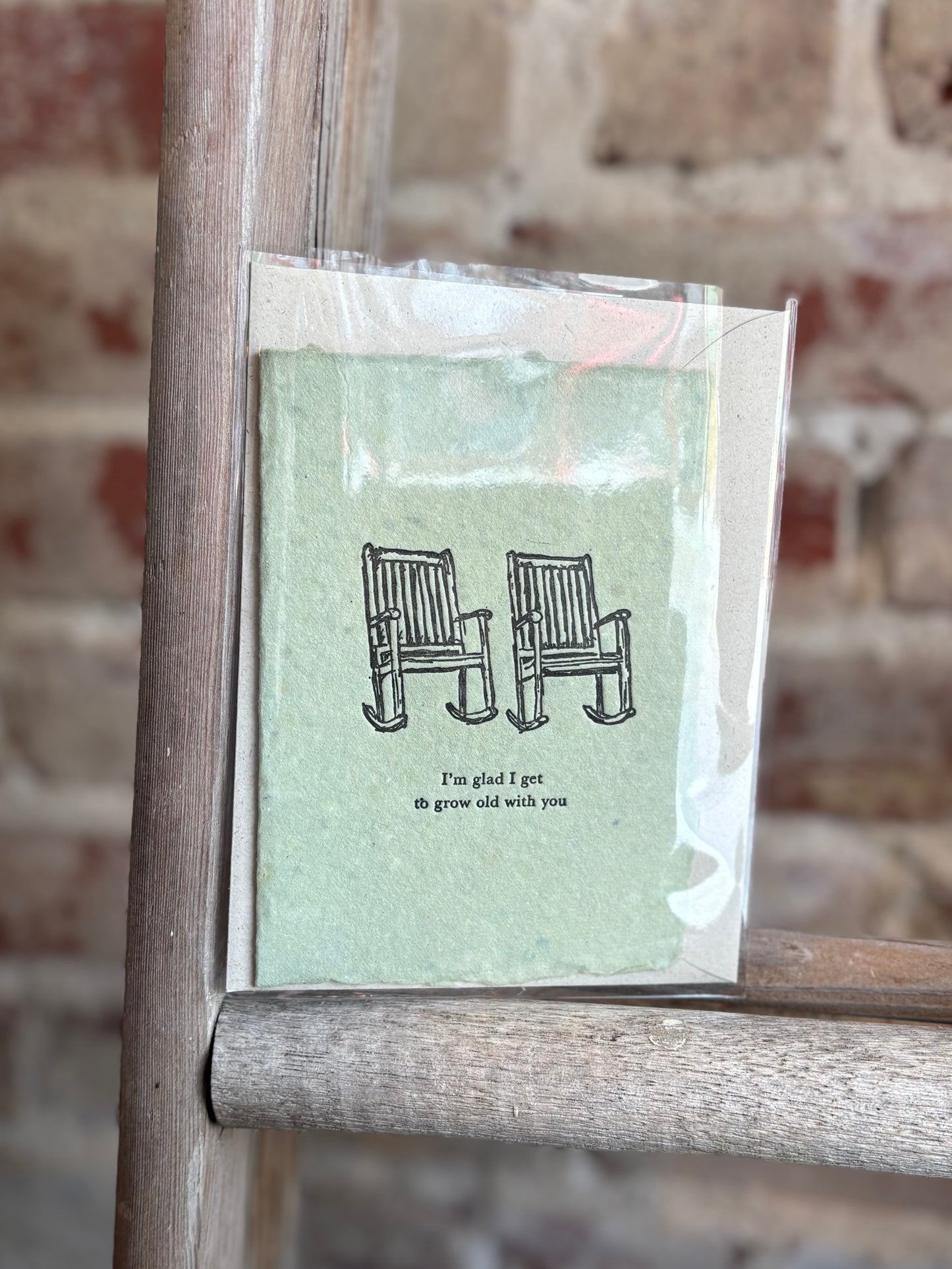 Grow Old with You Card