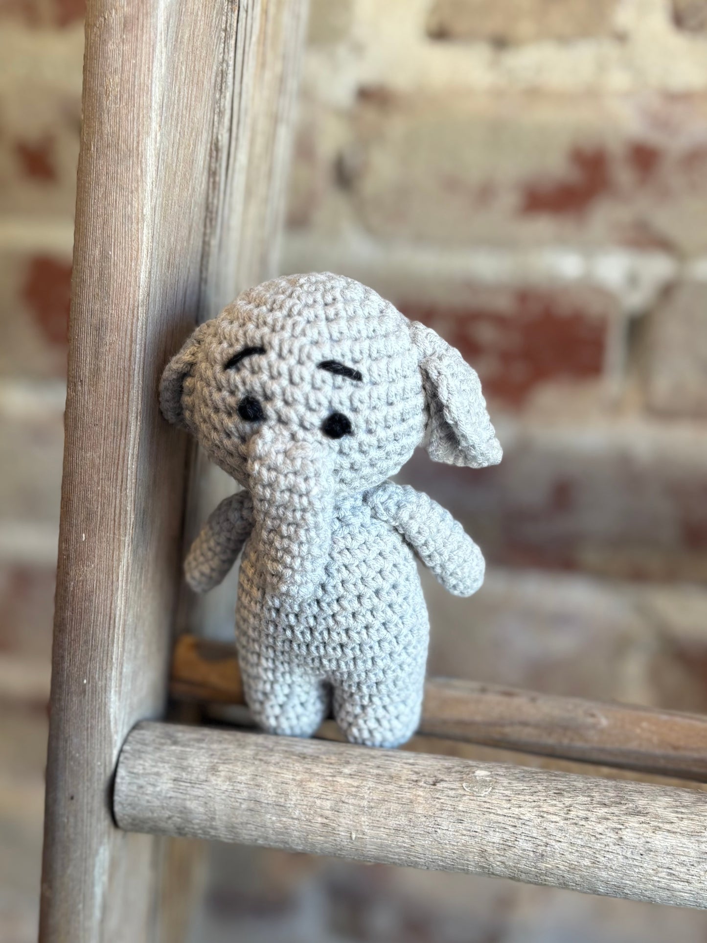 Mini Crochet Elephant Toy