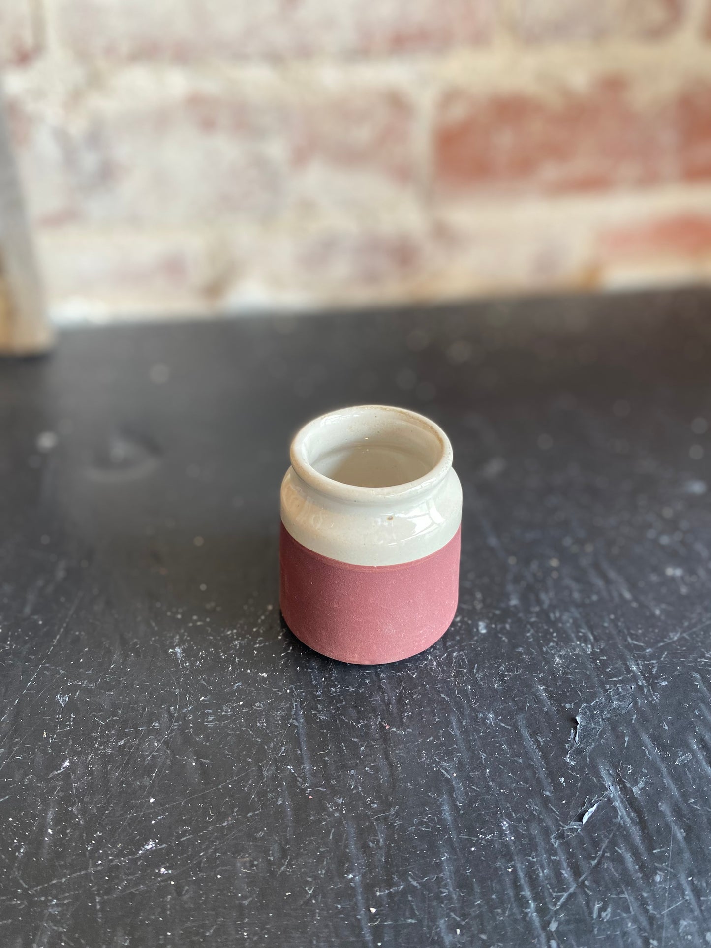 Stone Match Holder- Cream