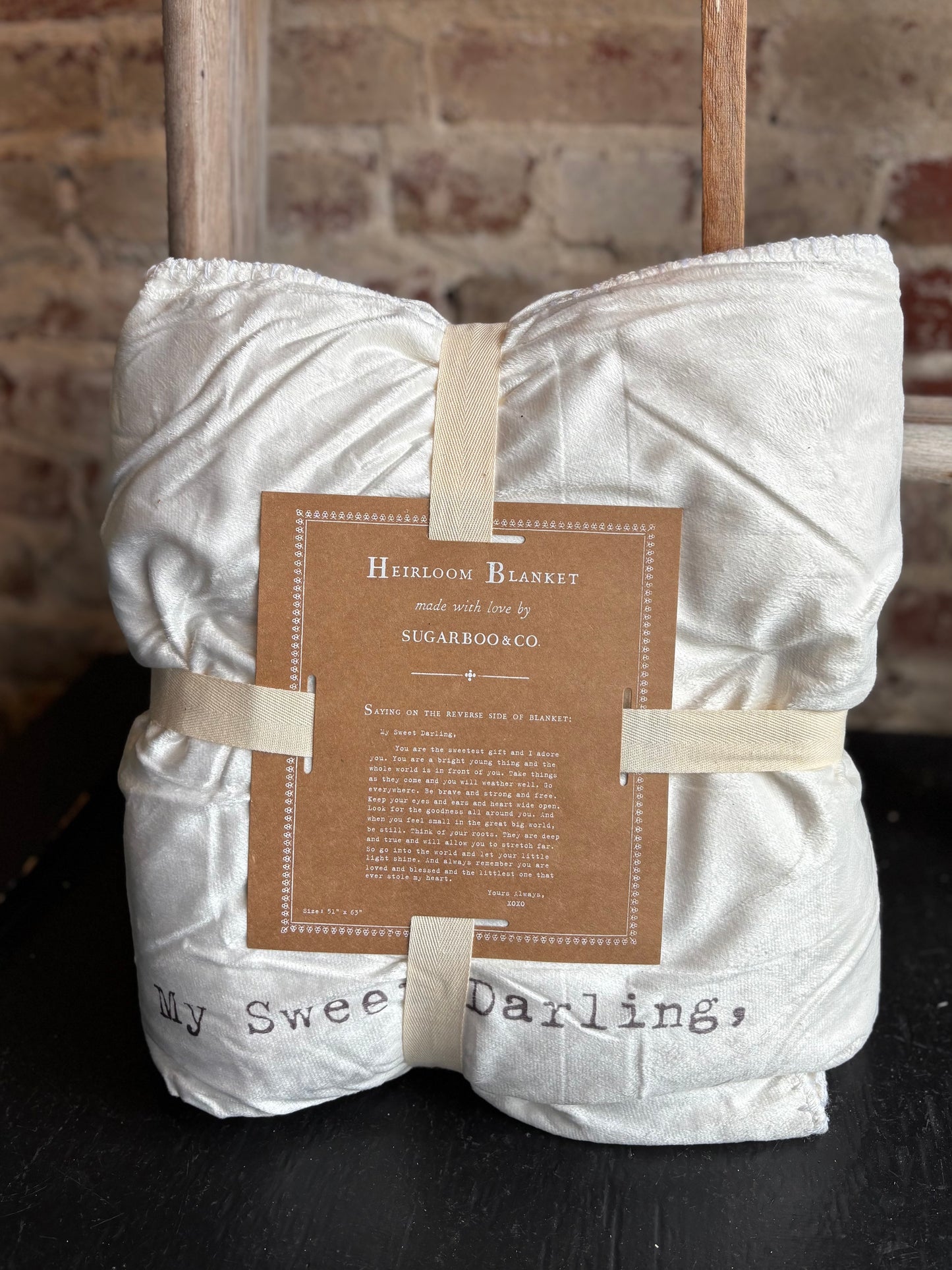 Sweet Darling Heirloom Blanket