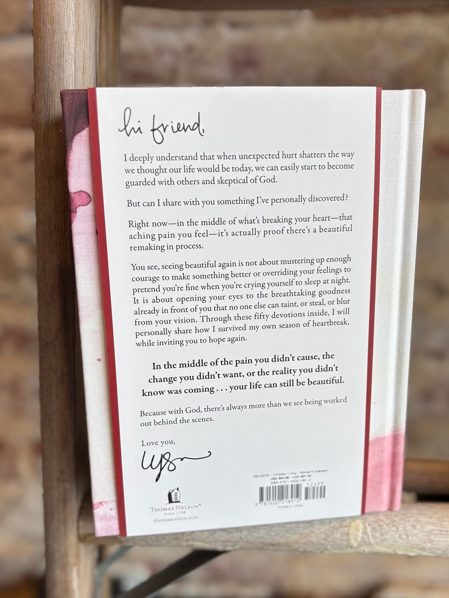 Seeing Beautiful Again Book