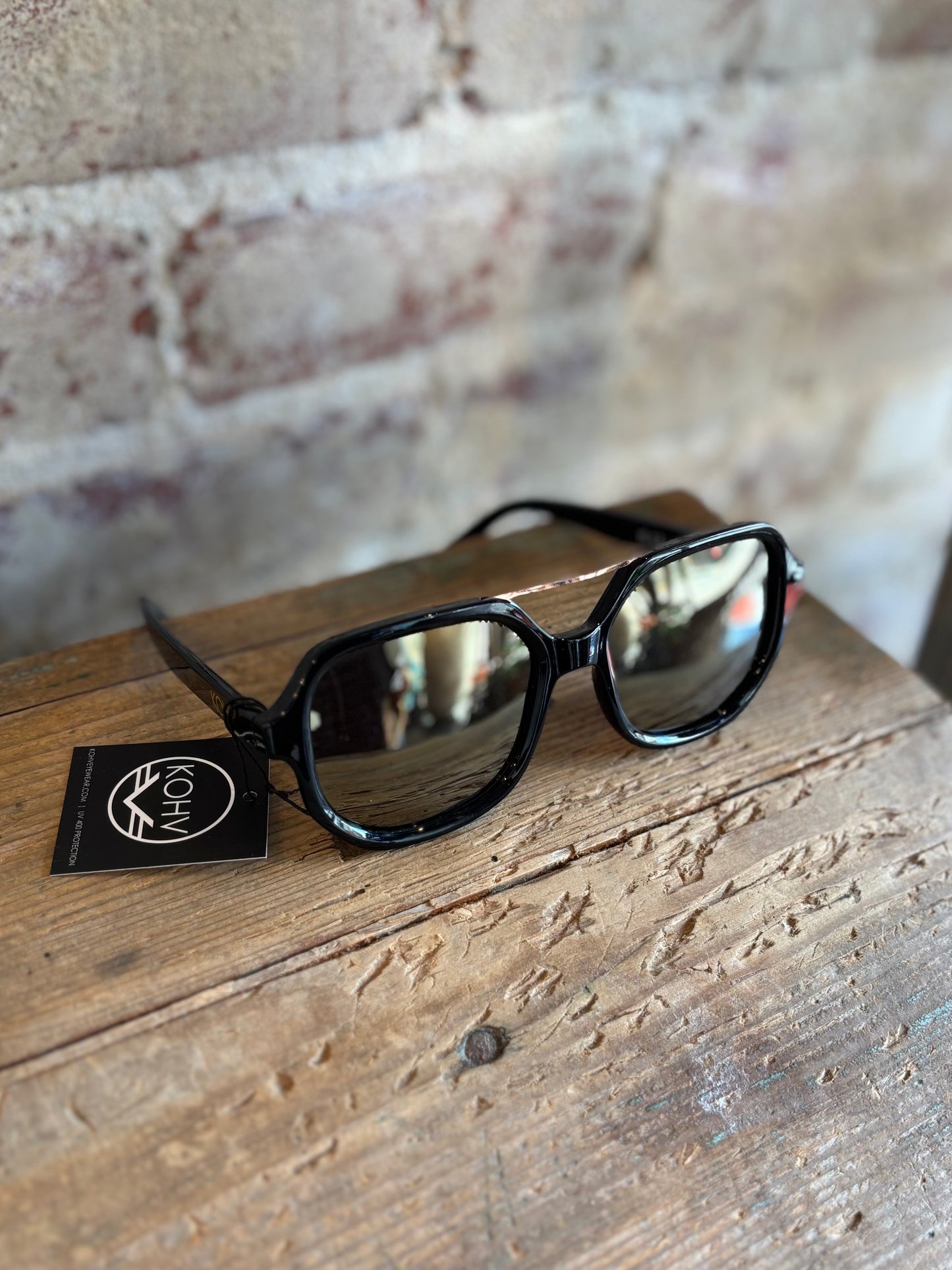 Luna Polarized Square Sunglasses