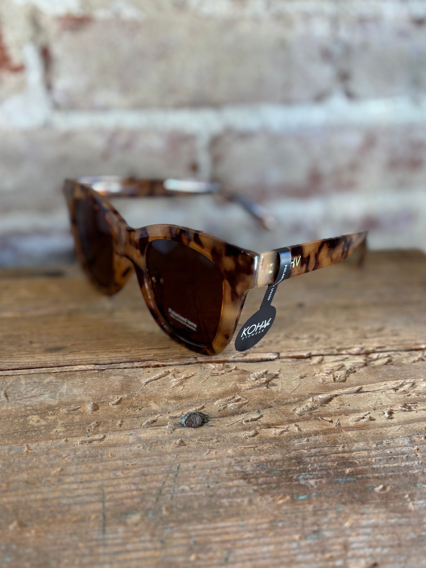 Bailey Tortoise Polarized Sunglasses - Dark