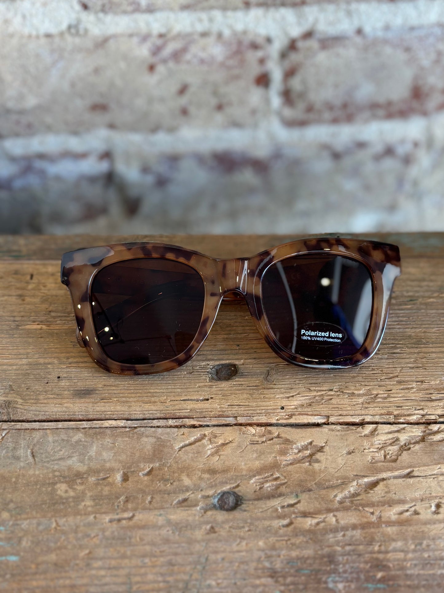 Bailey Tortoise Polarized Sunglasses - Dark