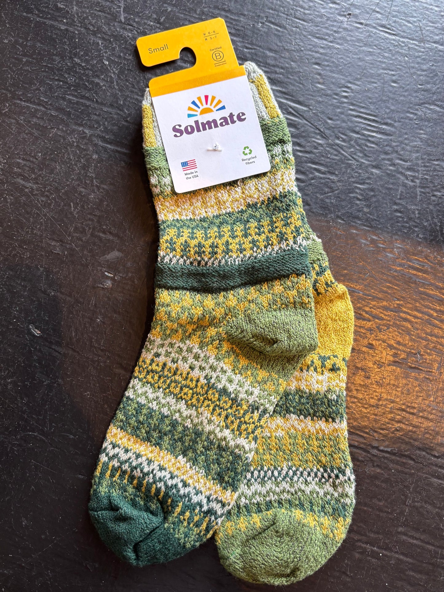 Fiddlehead Crew Socks