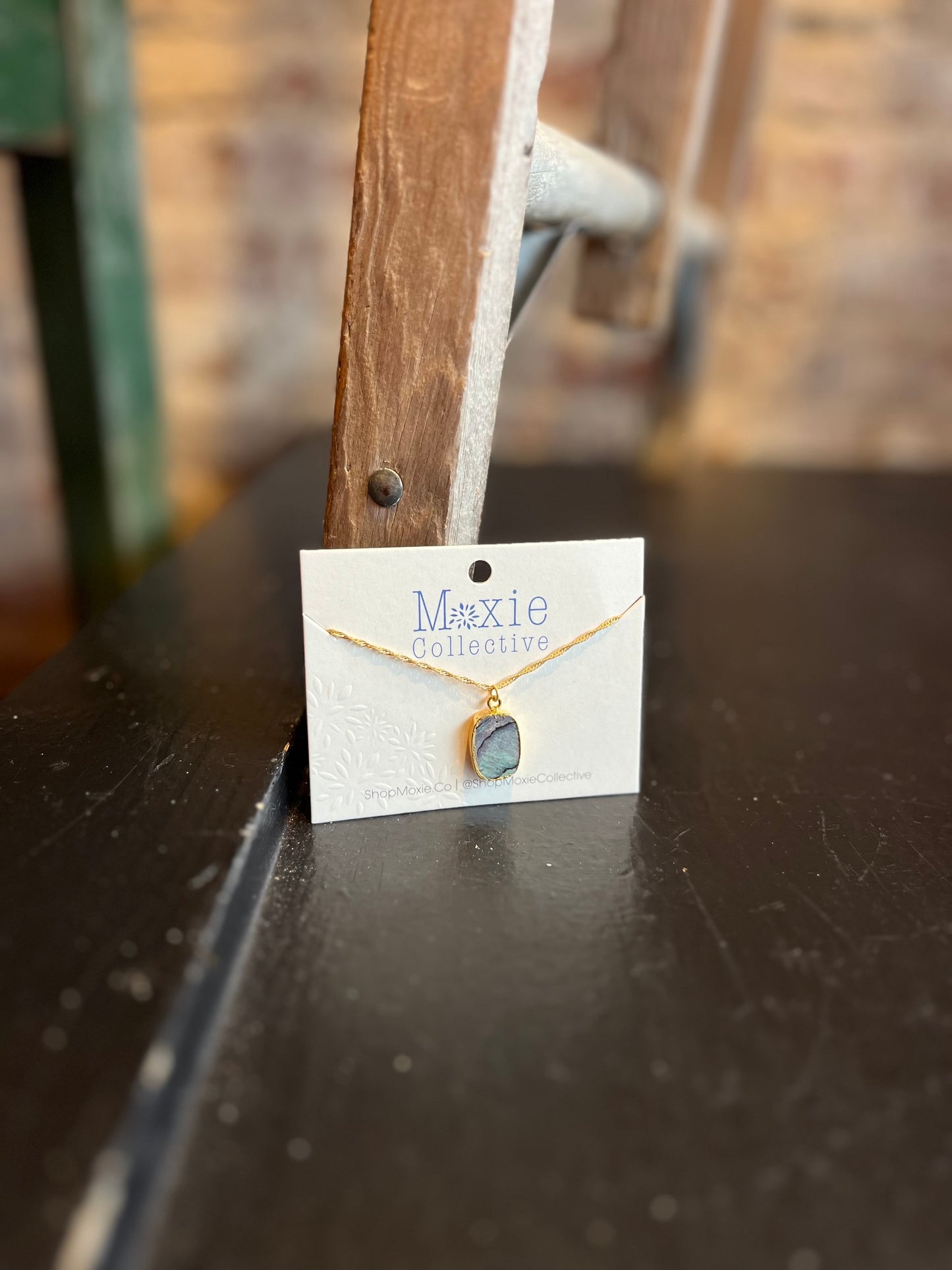 Opal of the Sea Abalone Necklace