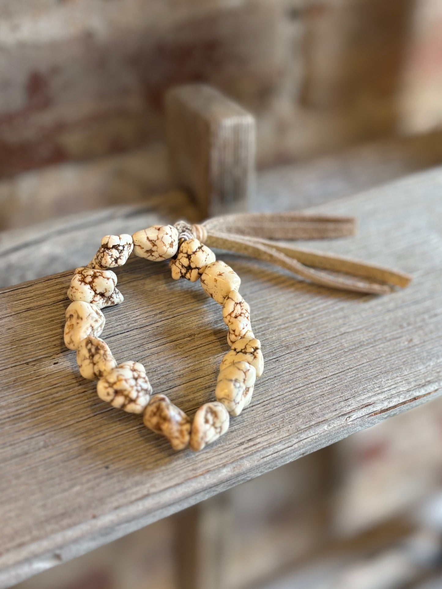 White Turquoise Bracelet