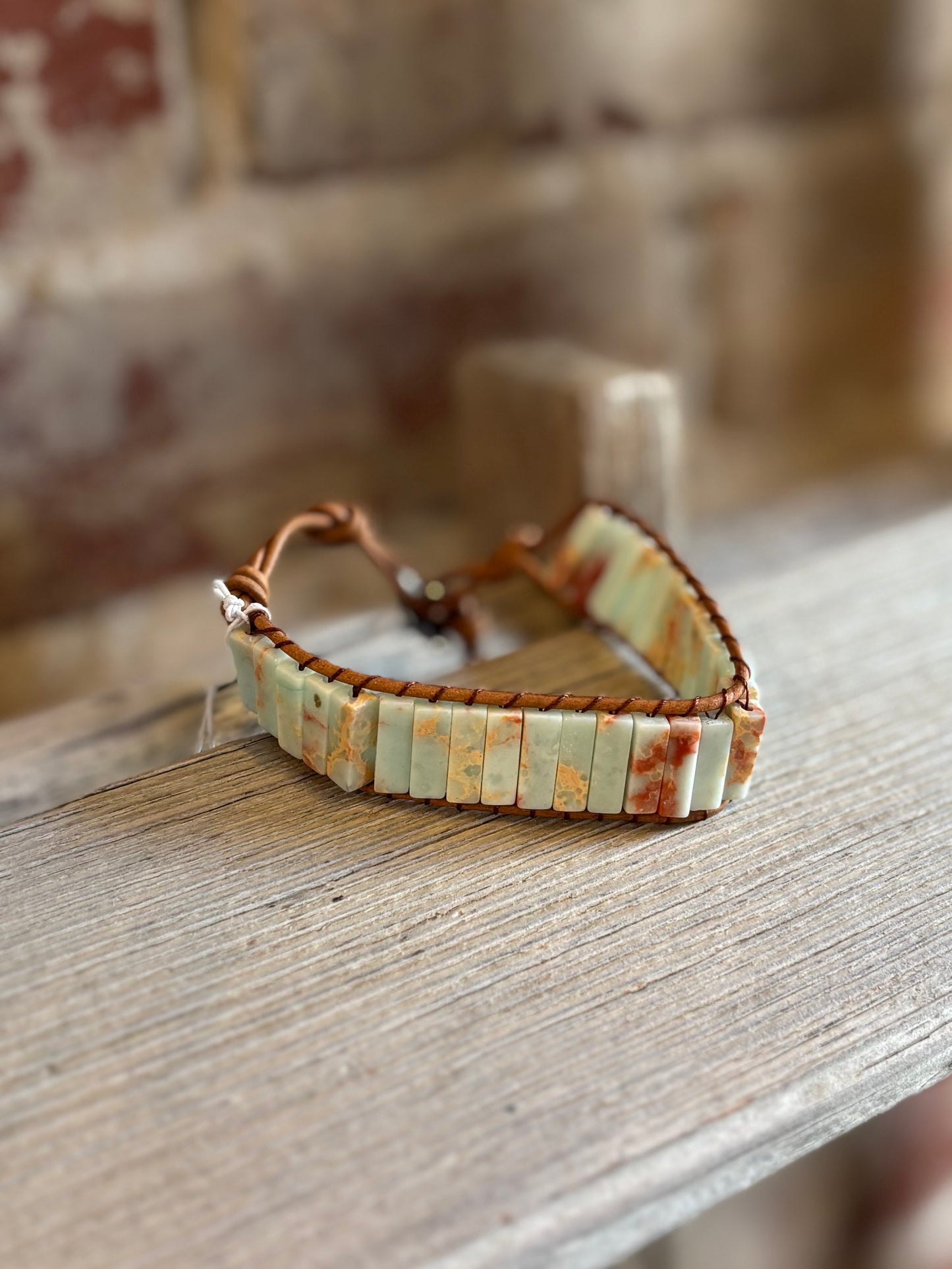 Woven Aqua Tera Bracelet