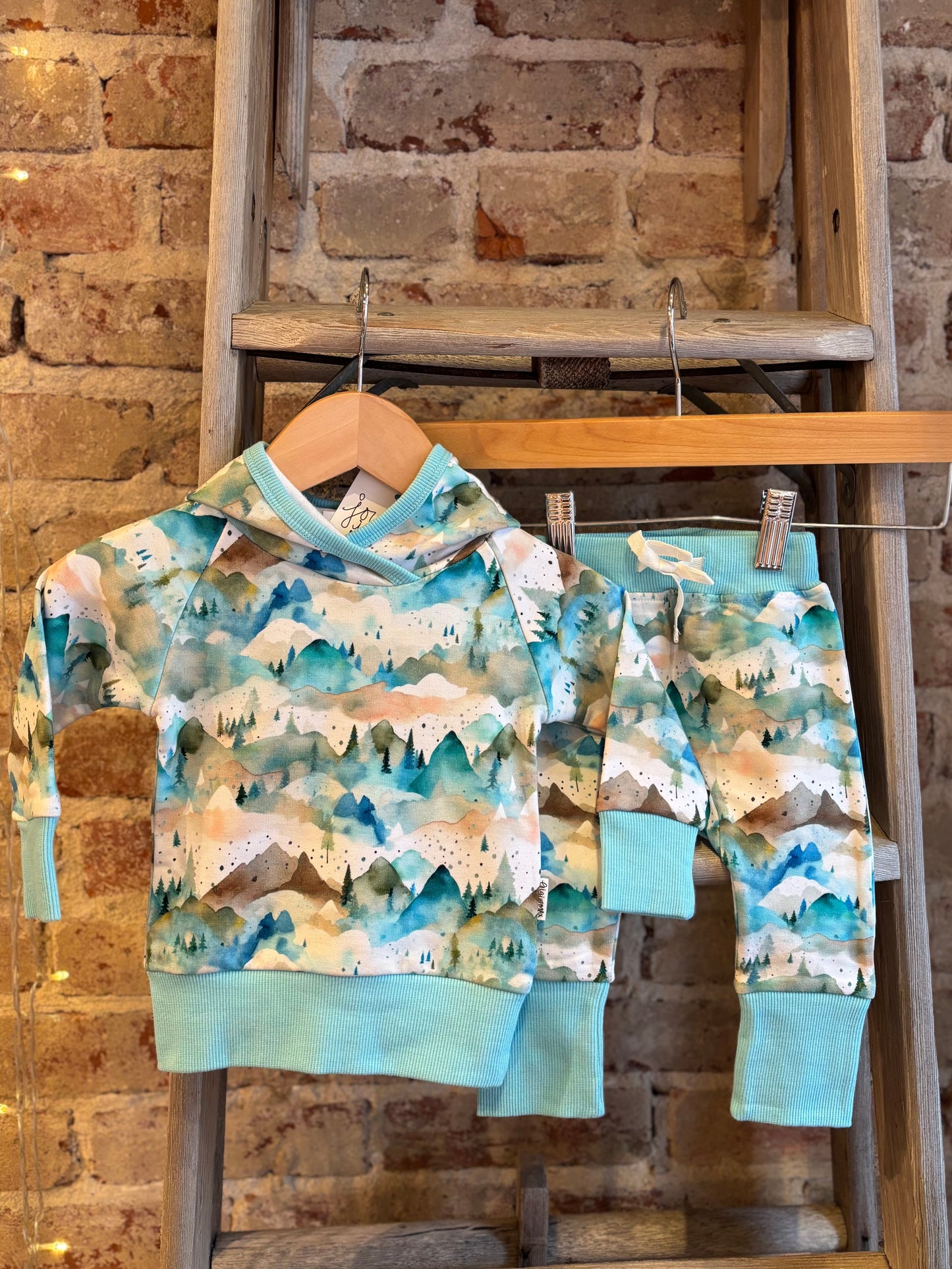 Everest Mountain Hoodie Set- Toddler/Youth