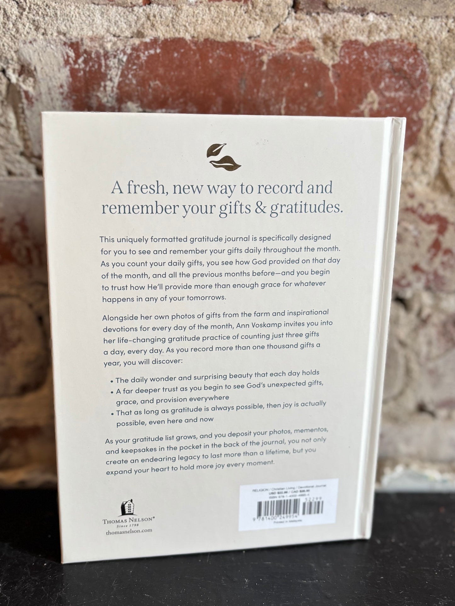 Gifts and Gratitude Devotional