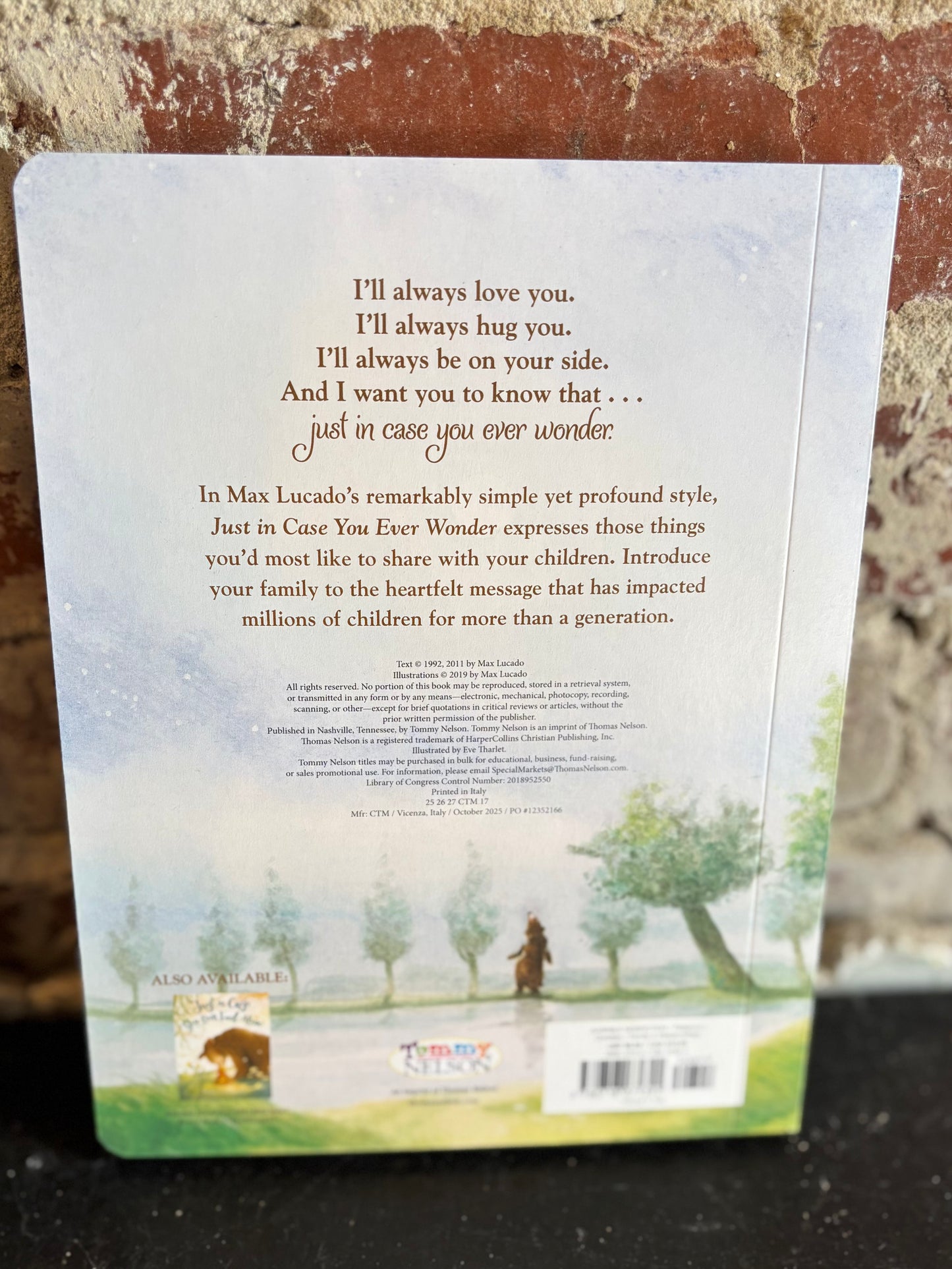 Just in Case You Ever Wonder Board Book